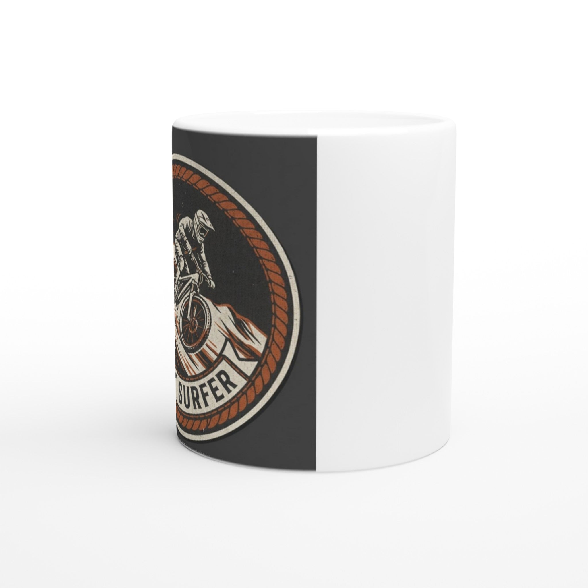 Dirt Surfer Downhill MTB Mug | Mountain Biker Coffee Mug - view 2