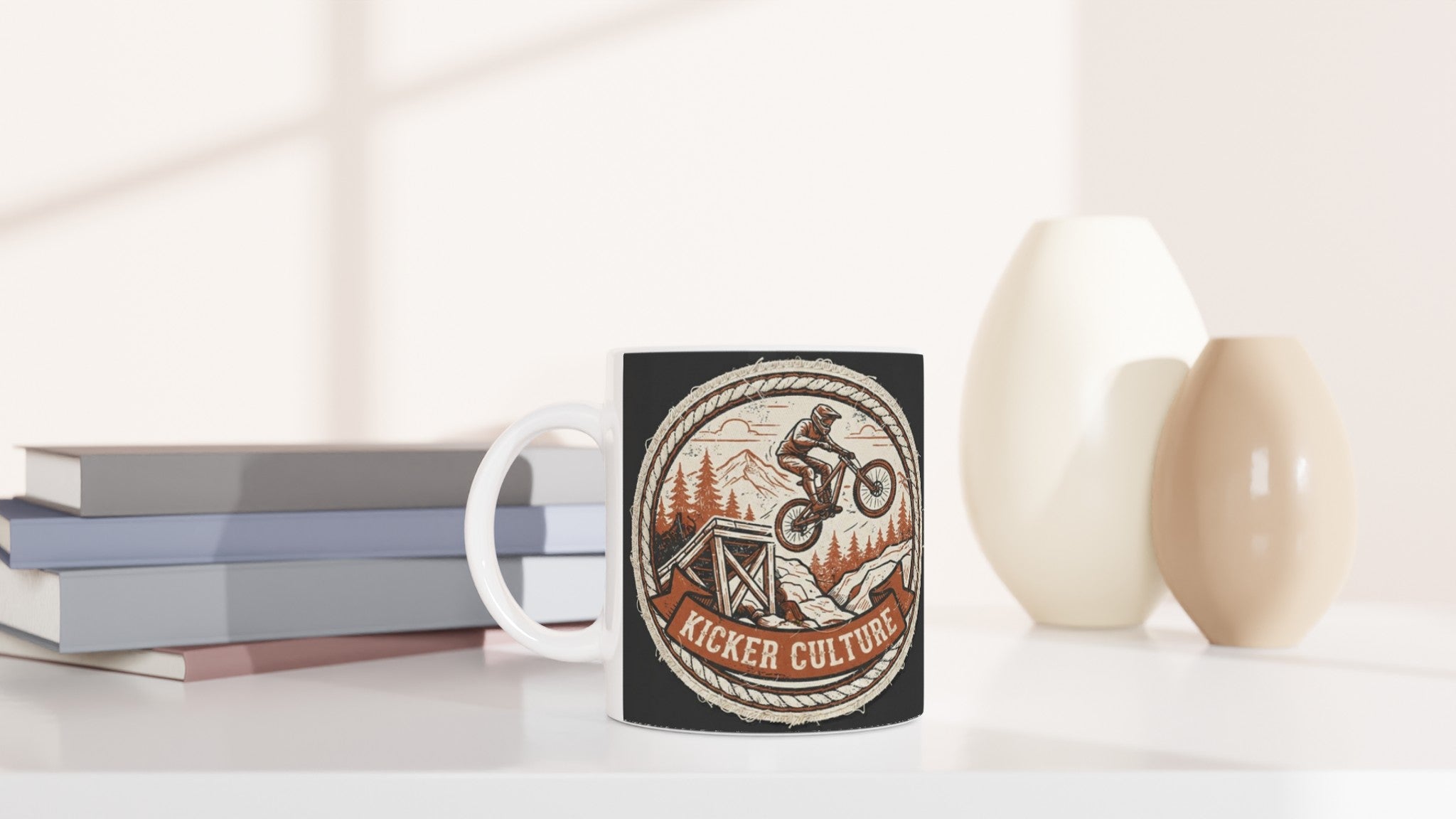 Kicker Culture MTB Mug | Mountain Biker Coffee Mug - view 6