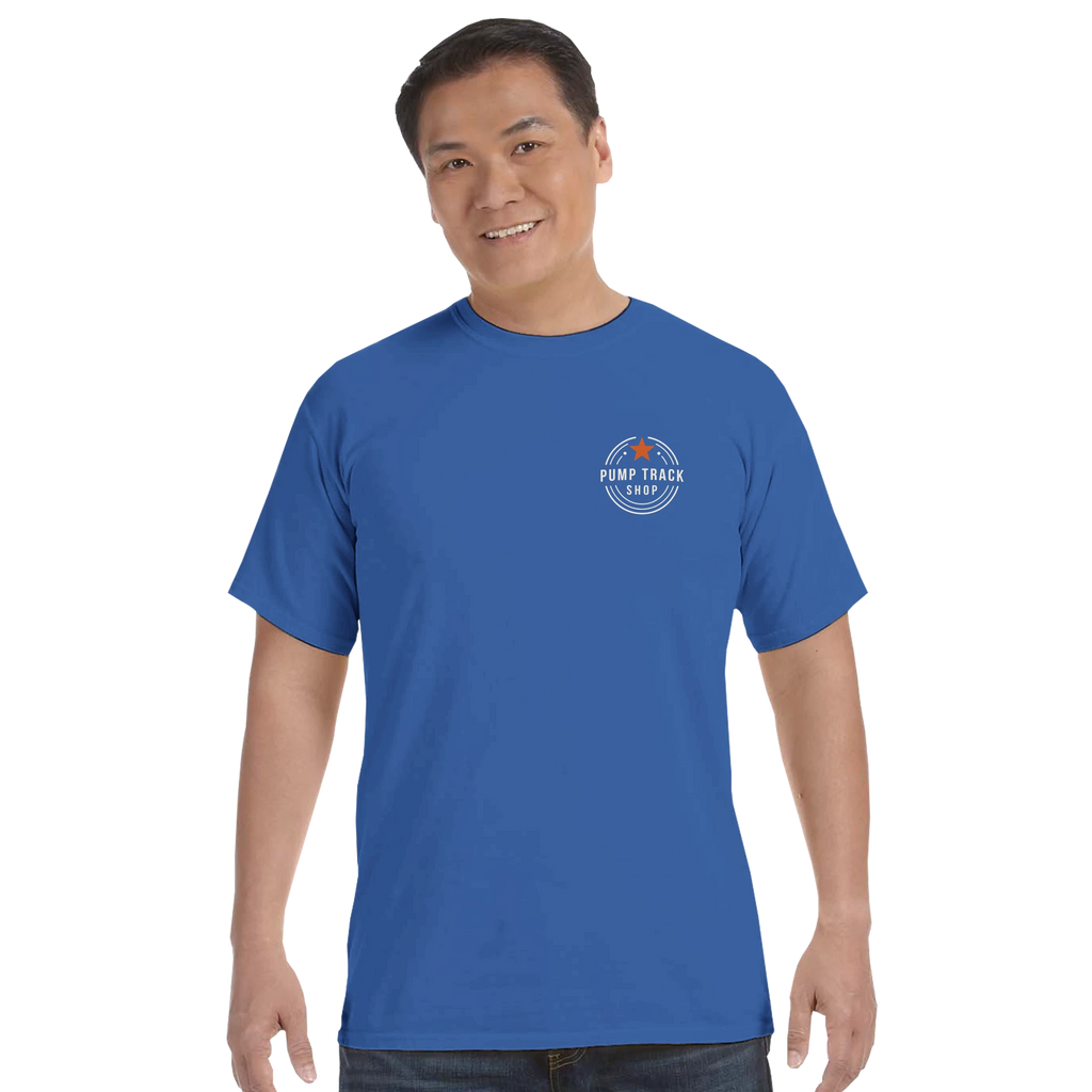 All Mountain King Racing Tee | Pump Track Racing Co Back-Print T-Shirt - view 9