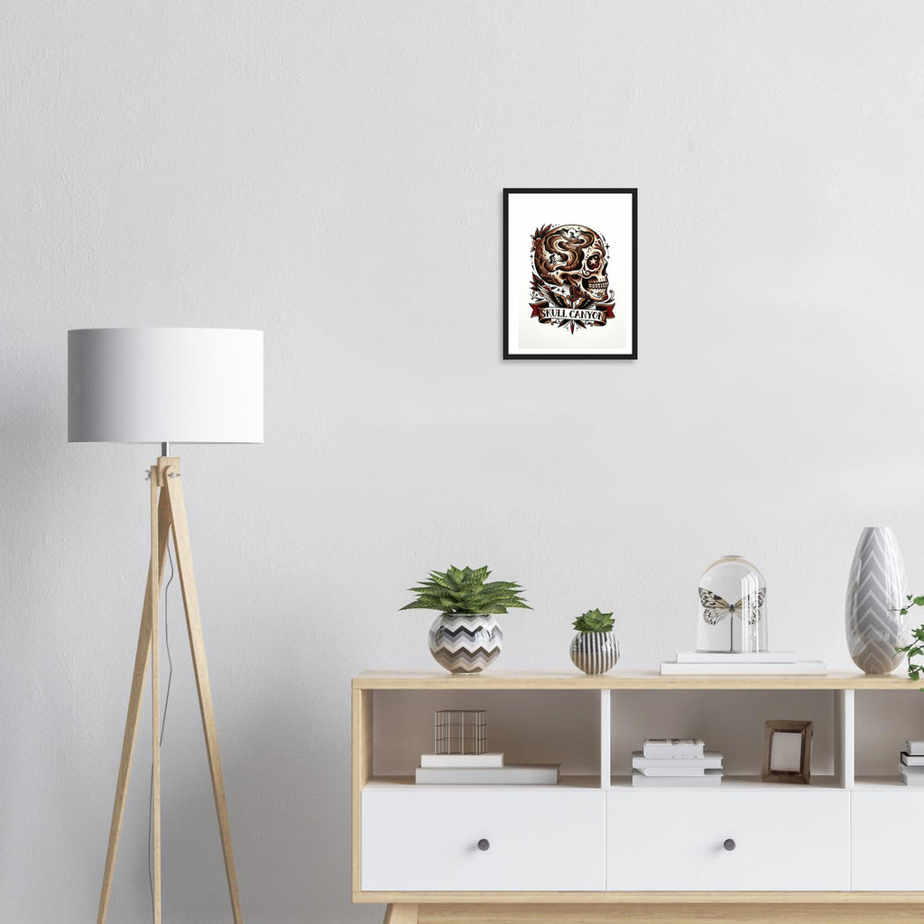 Skull Canyon Framed Print | Mountain Bike Wall Art - view 7