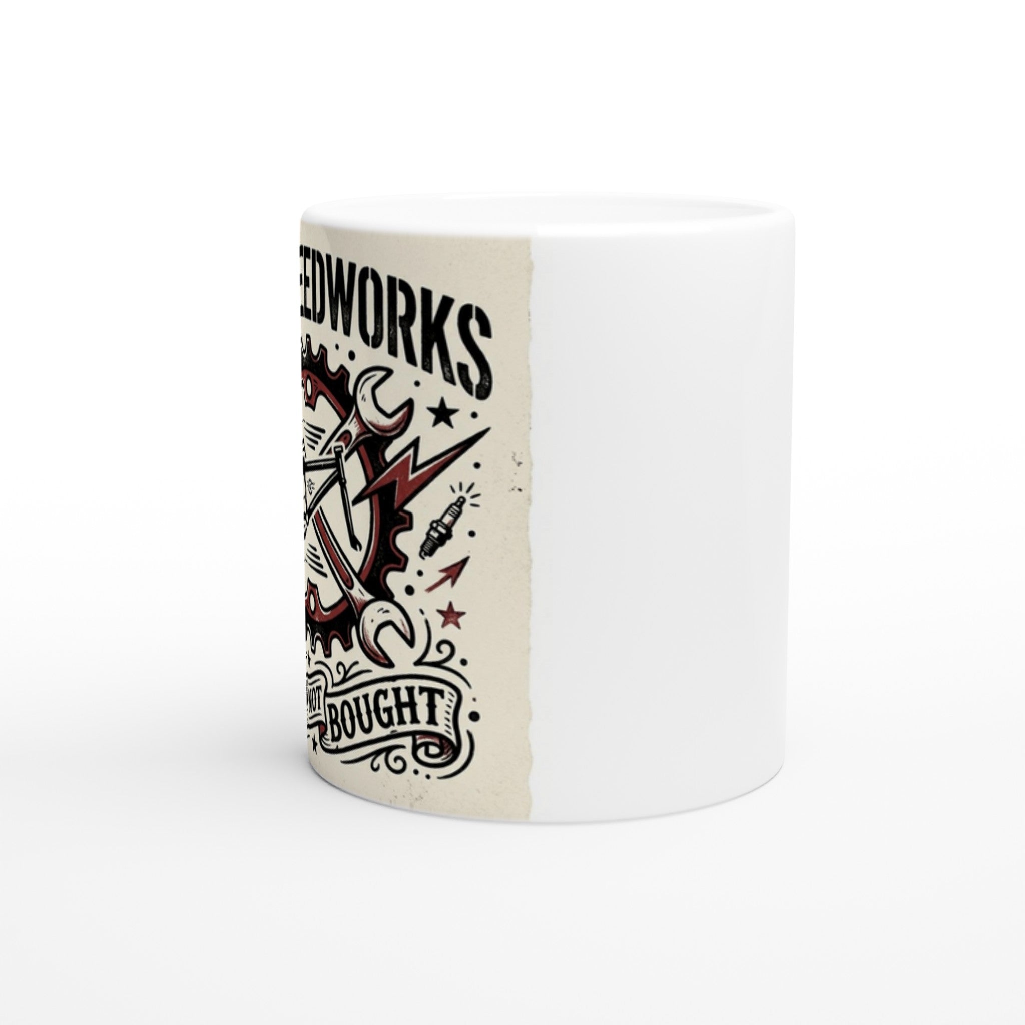PTS Speedworks MTB Mug | Mountain Biker Coffee Mug - view 2