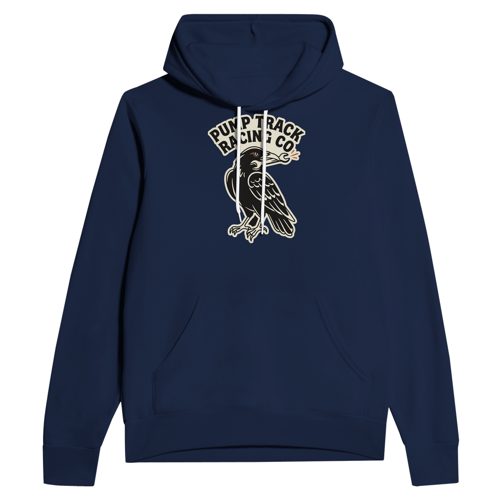 Pump Track Racing Co Raven MTB Hoodie | Mountain Bike & Pump Track Hoodie - view 3