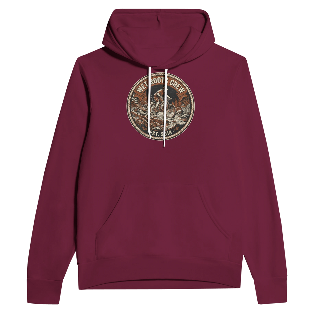 Wet Roots Crew Muddy MTB Hoodie | Mountain Bike & Pump Track Hoodie - view 2