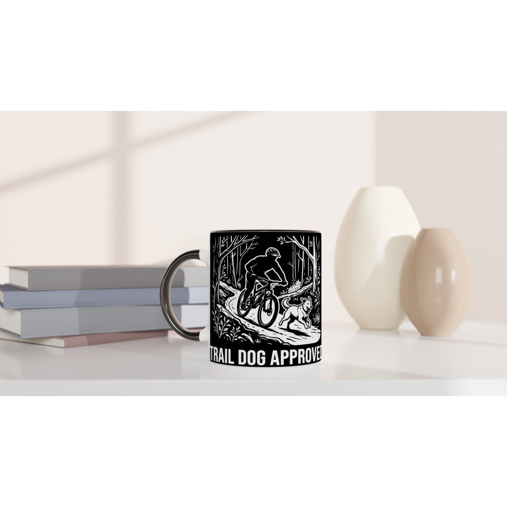 Trail Dog Approved MTB Mug | Mountain Biker Coffee Mug - view 5