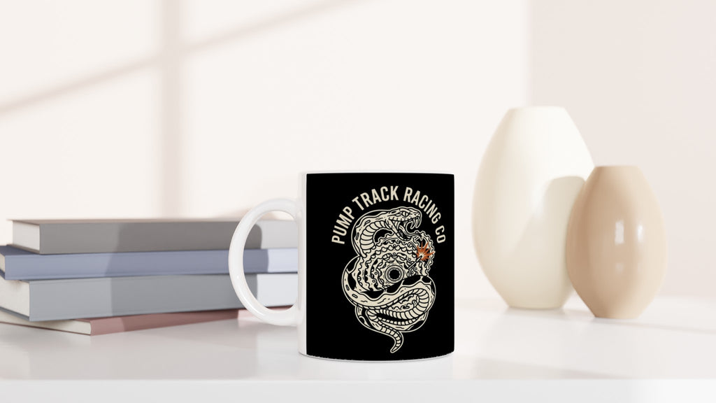 Pump Track Racing Co Snake MTB Mug | Mountain Biker Coffee Mug - view 6