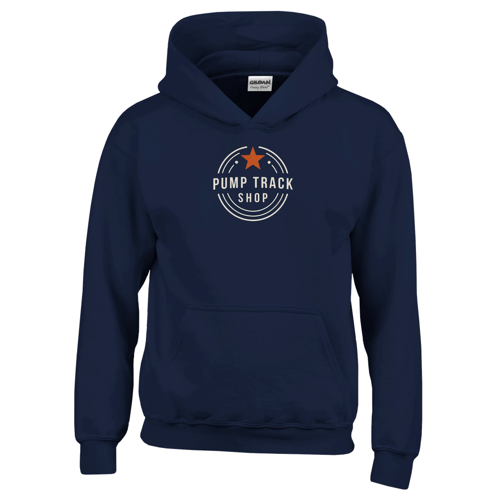 Classic Pump Track Shop Kids Pullover Hoodie - view 7