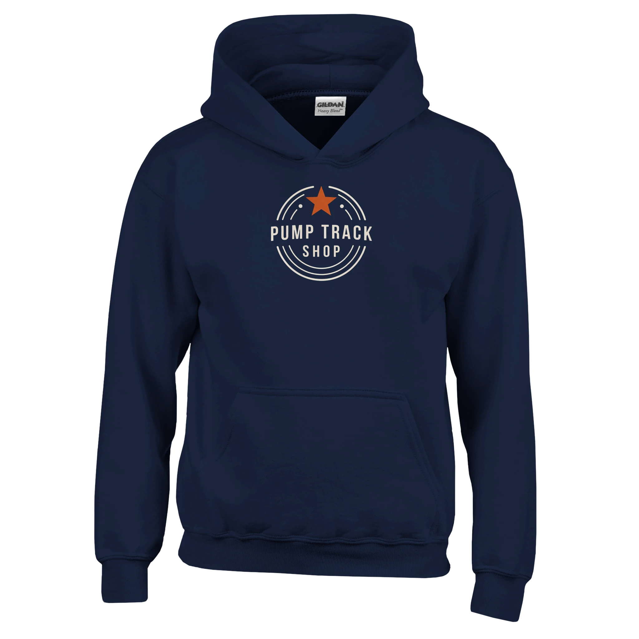 Classic Pump Track Shop Kids Pullover Hoodie - view 7