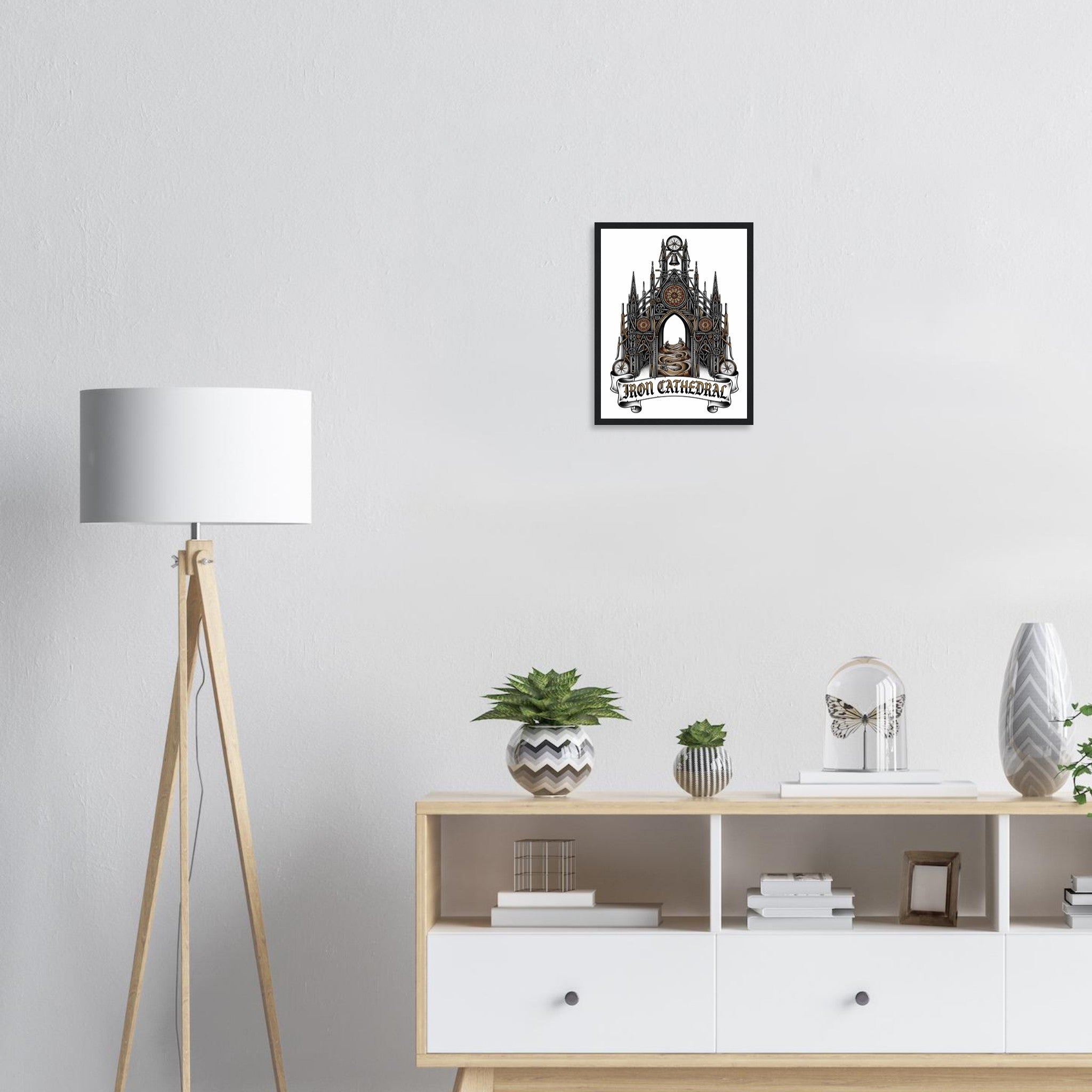 Iron Cathedral Framed Print | Mountain Bike Wall Art - view 7