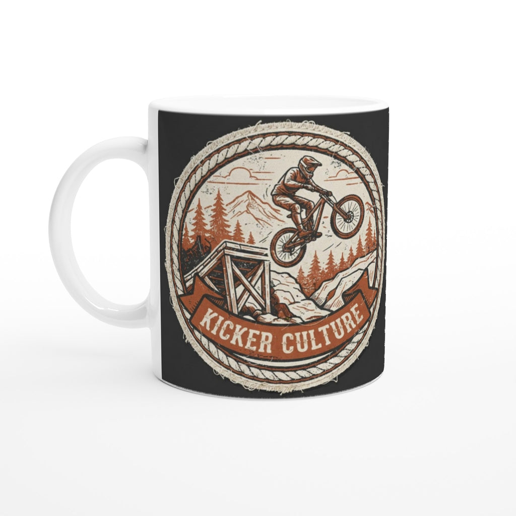 Kicker Culture MTB Mug | Mountain Biker Coffee Mug