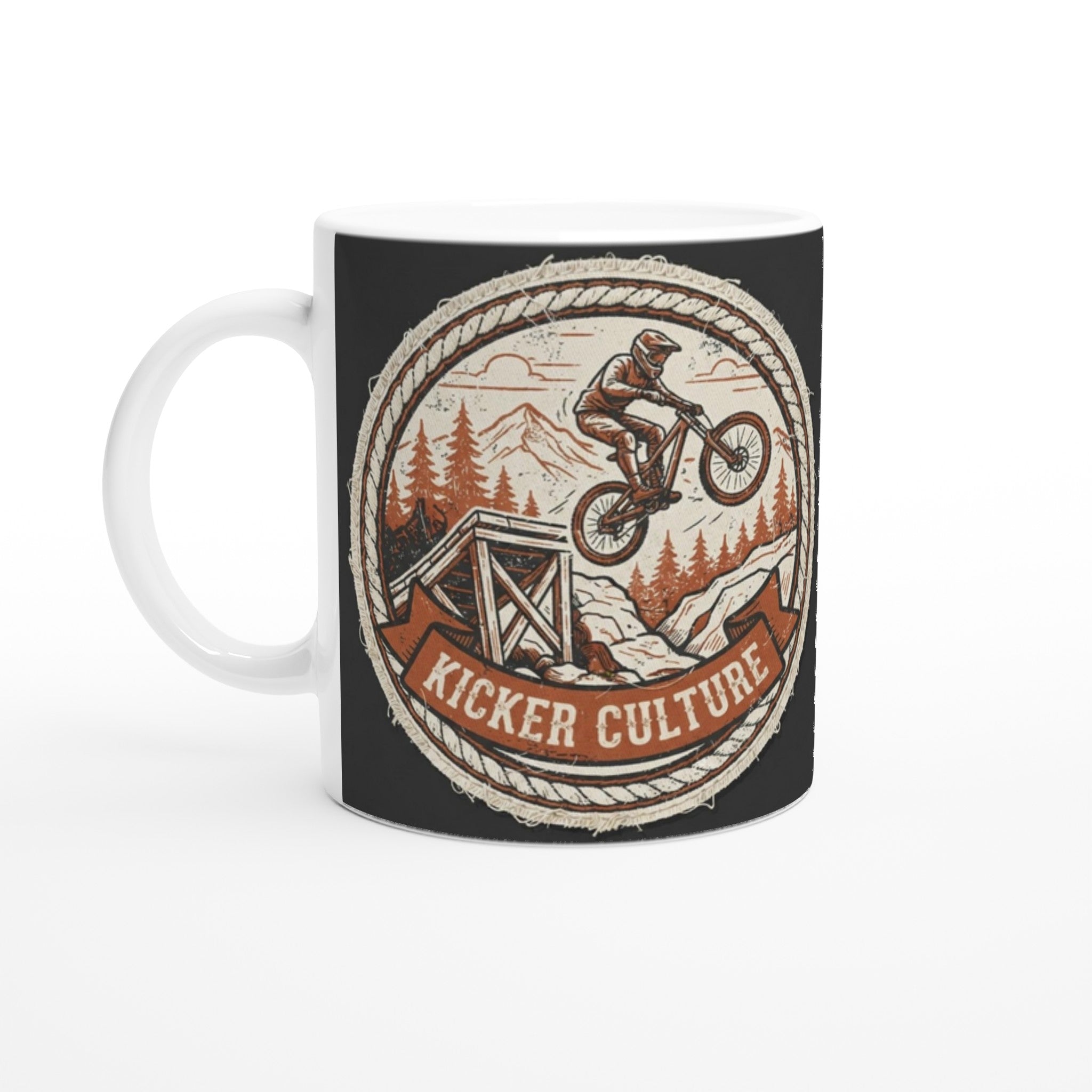 Kicker Culture MTB Mug | Mountain Biker Coffee Mug