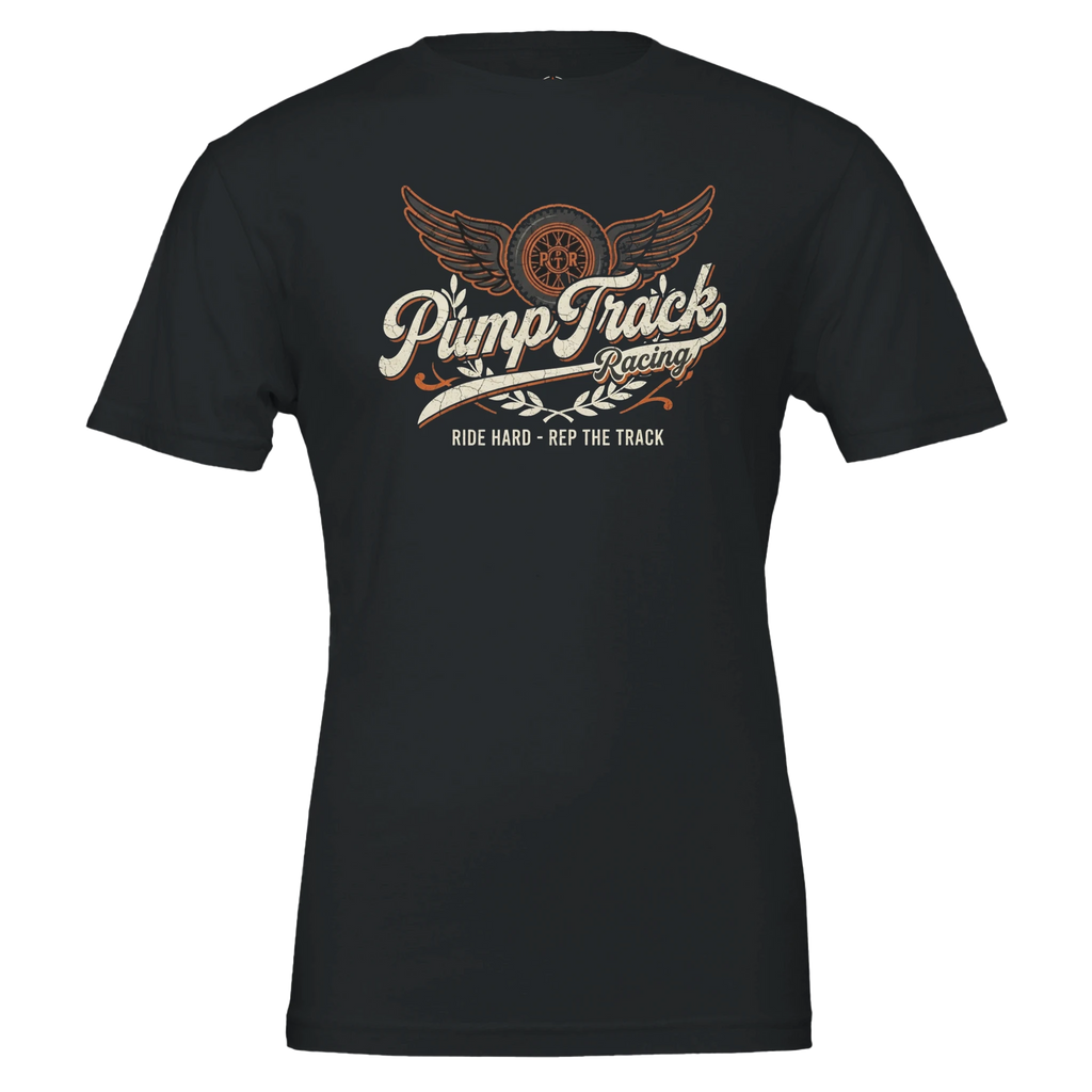 Pump Track Racing MTB T-Shirt | Mountain Bike Graphic Tee - view 2