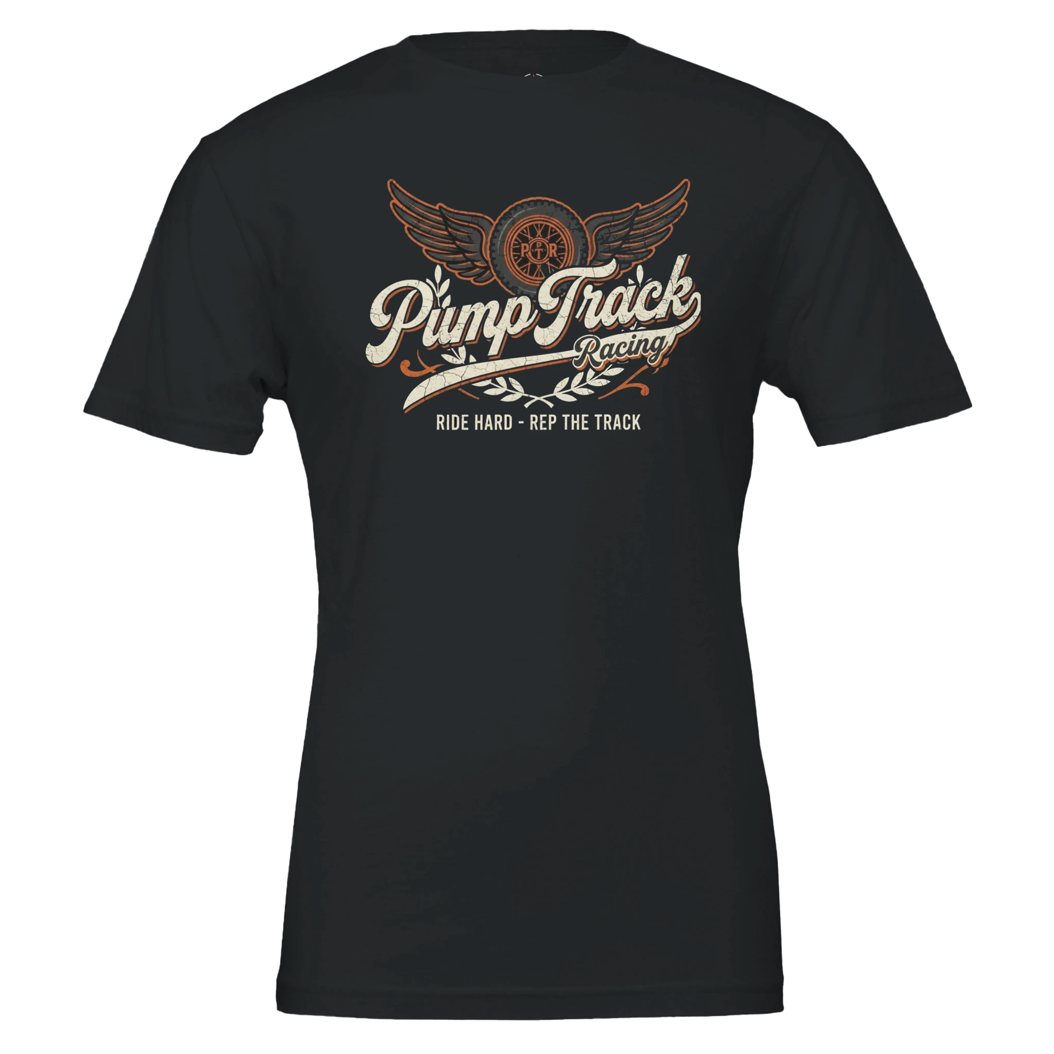 Pump Track Racing MTB T-Shirt | Mountain Bike Graphic Tee - view 2