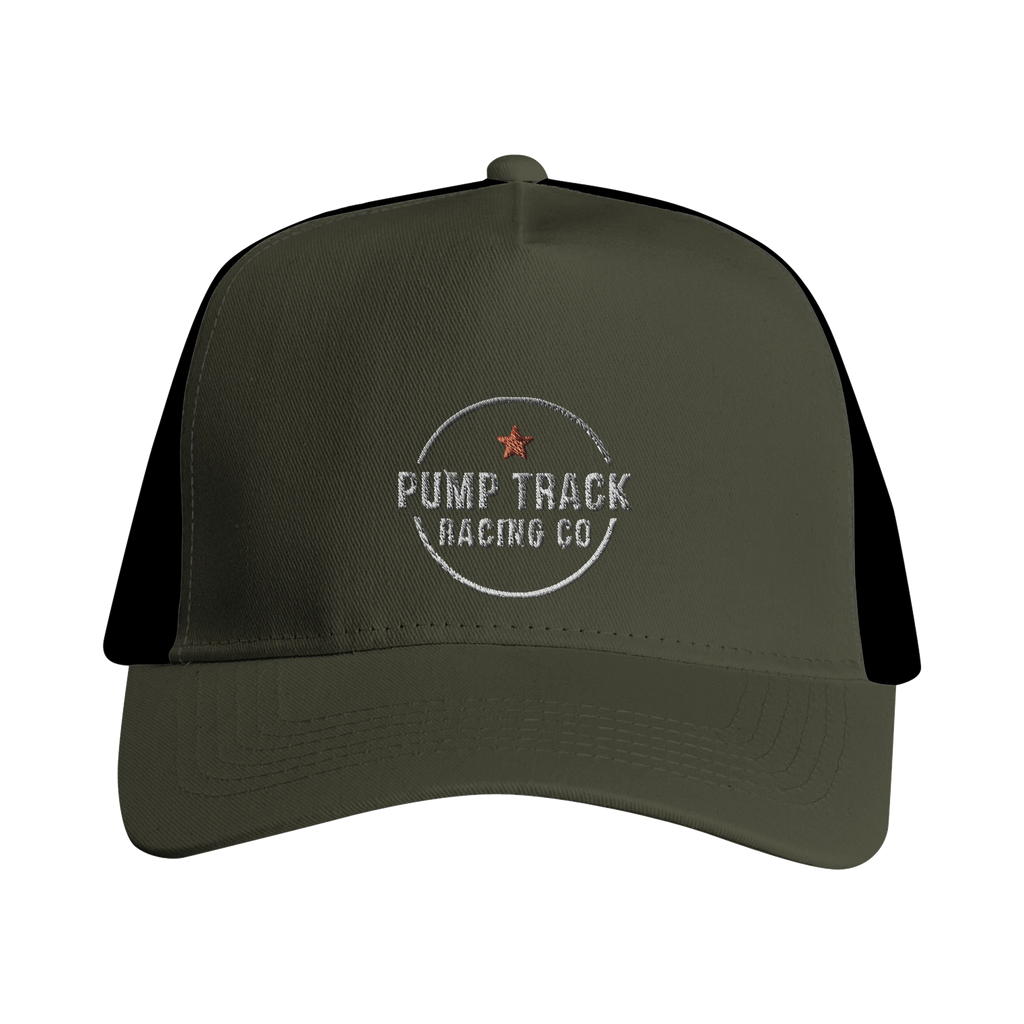 Pump Track Racing Co Trucker Cap | MTB Snapback Hat - view 2
