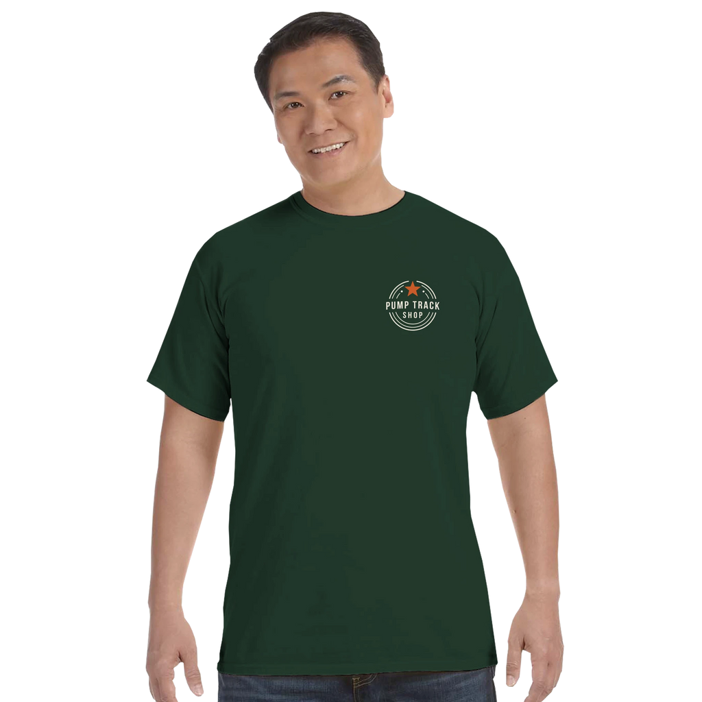 All Mountain King Racing Tee | Pump Track Racing Co Back-Print T-Shirt - view 5