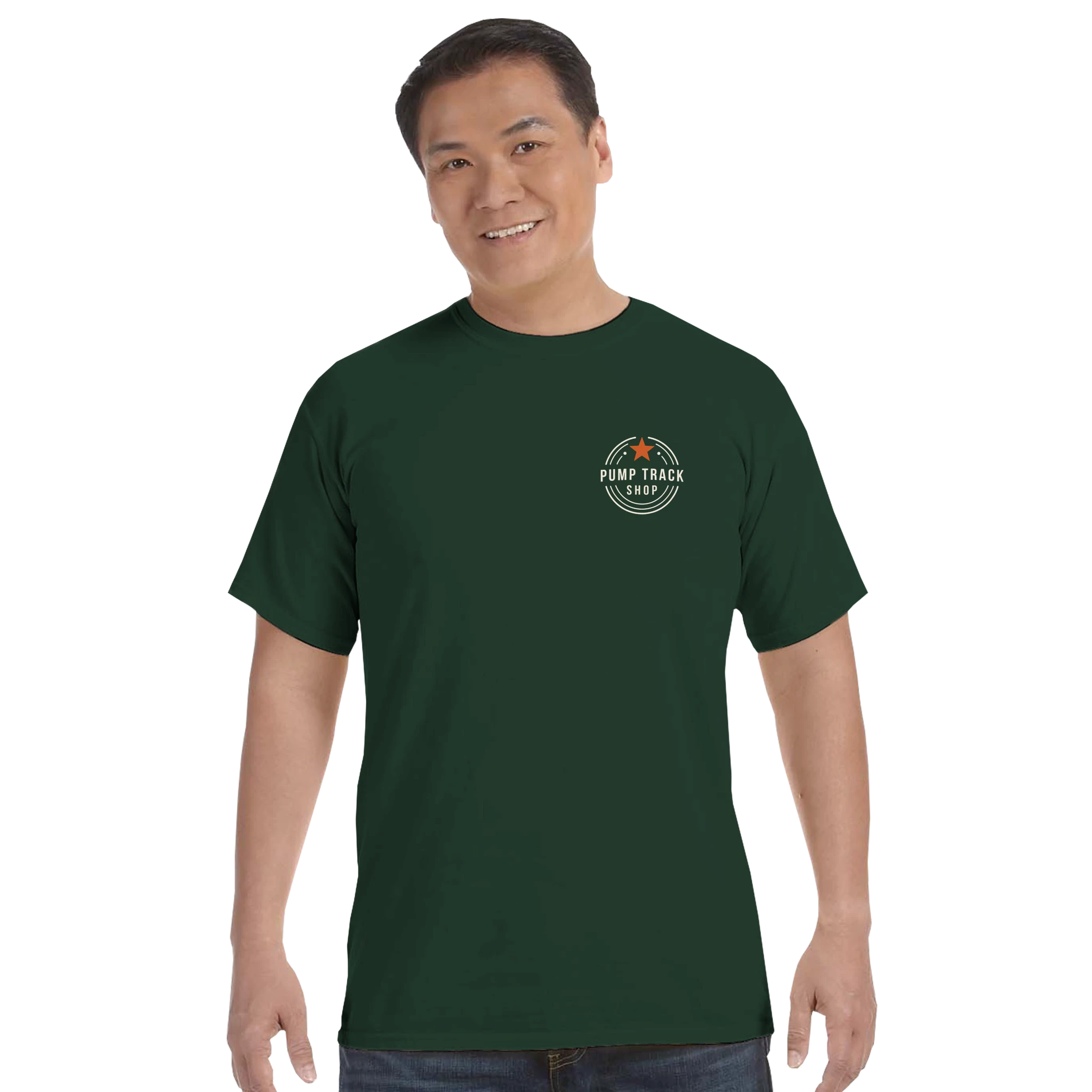 All Mountain King Racing Tee | Pump Track Racing Co Back-Print T-Shirt - view 5