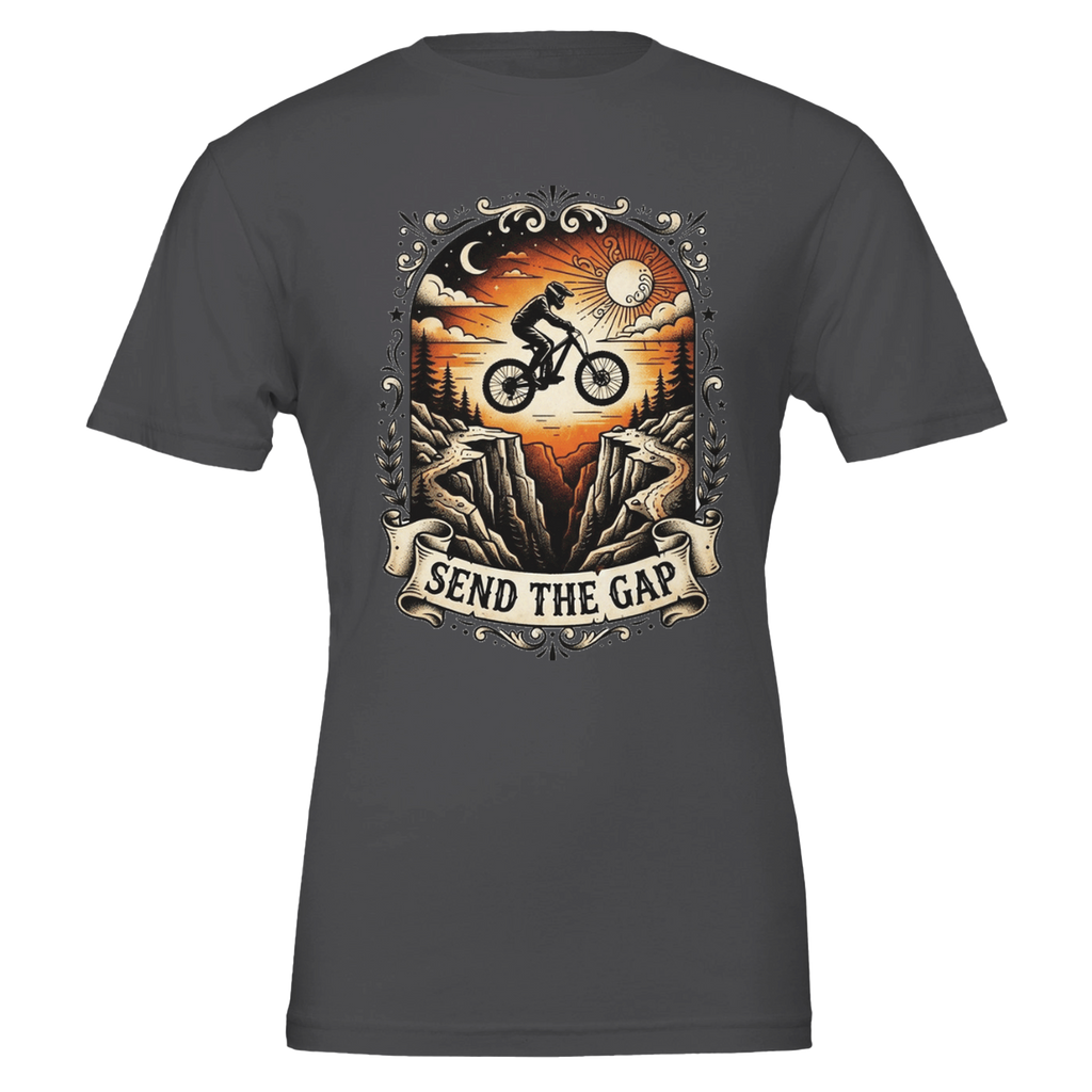 Send The Gap MTB T-Shirt | Mountain Bike Graphic Tee - view 3