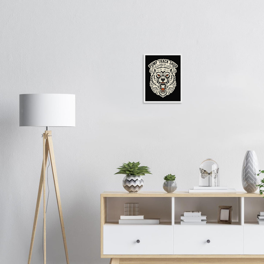 Pump Track Shop Framed Print | Mountain Bike Wall Art - view 7