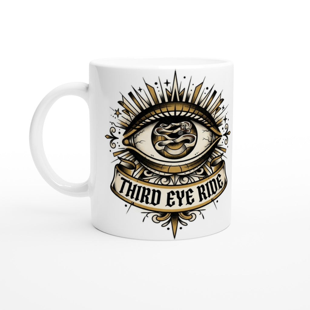 Third Eye Ride MTB Mug | Mountain Biker Coffee Mug