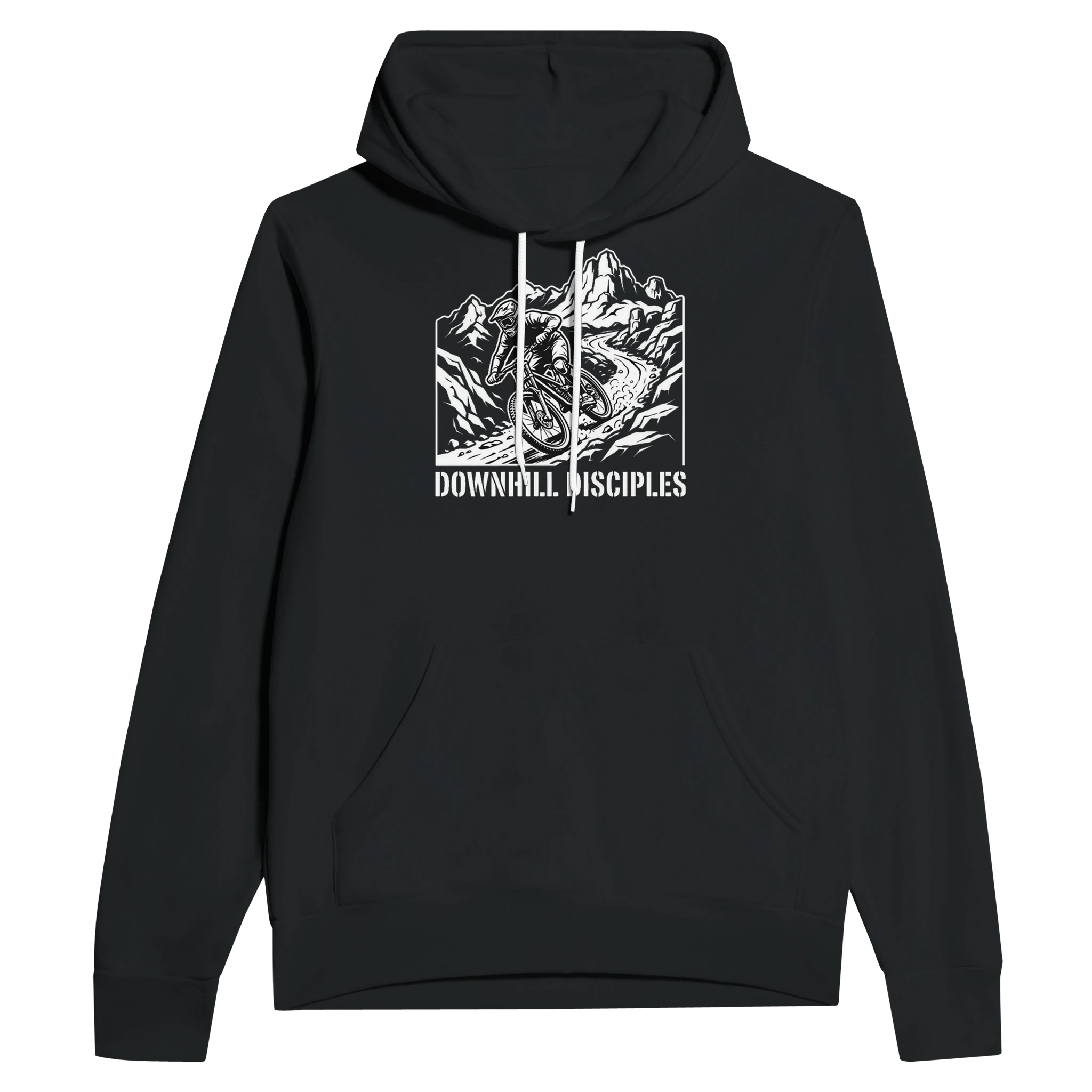 Downhill Disciples MTB Hoodie | Mountain Bike & Pump Track Hoodie - view 3