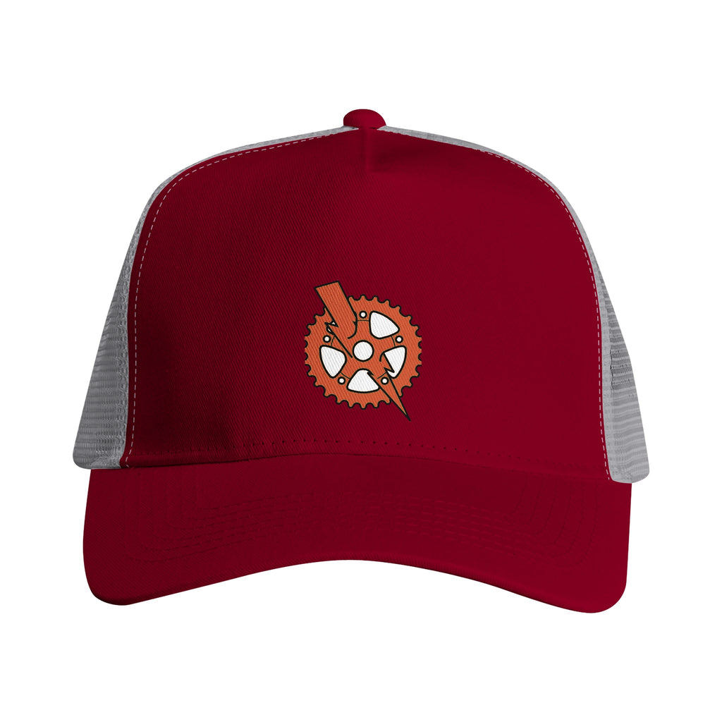 Lightning Chainring Trucker Cap | MTB Snapback Hat - view 8