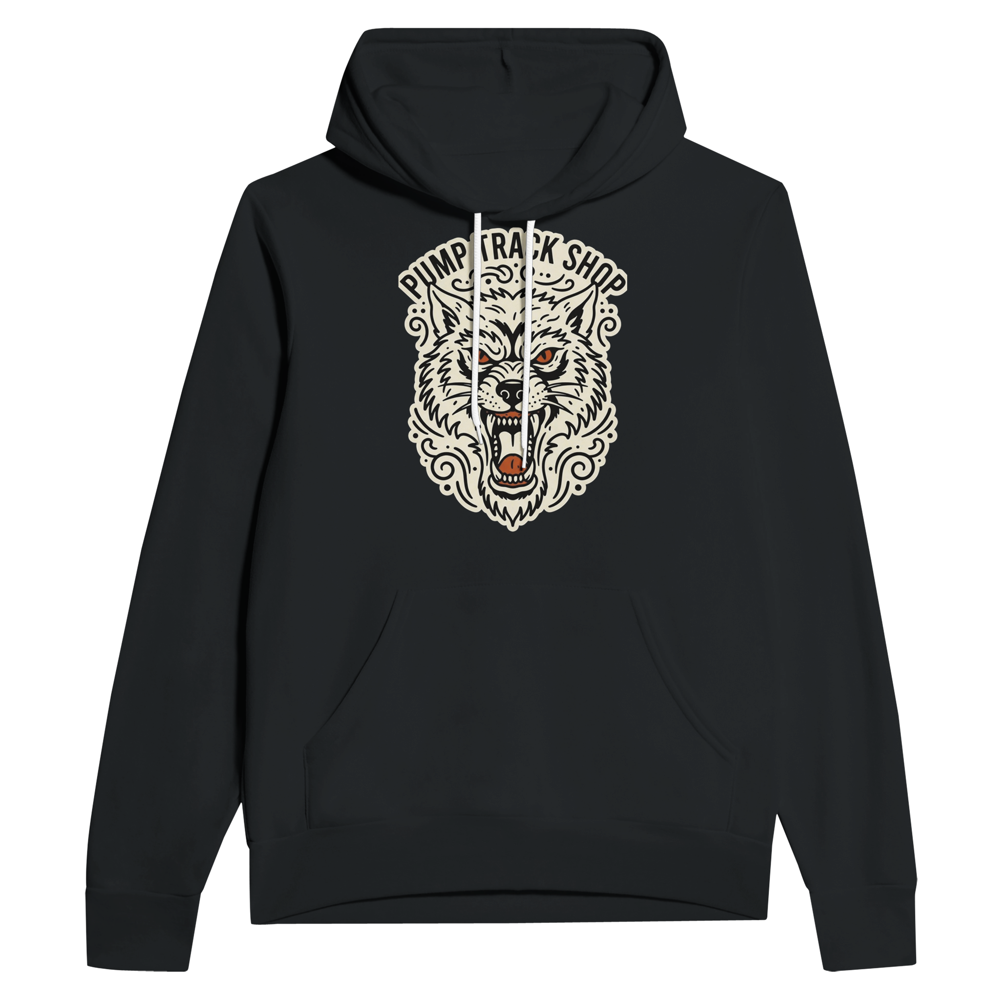 Pump Track Shop Fierce MTB Hoodie | Mountain Bike & Pump Track Hoodie - view 2