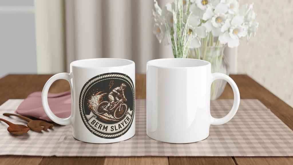 Berm Slayer MTB Mug | Mountain Biker Coffee Mug - view 5