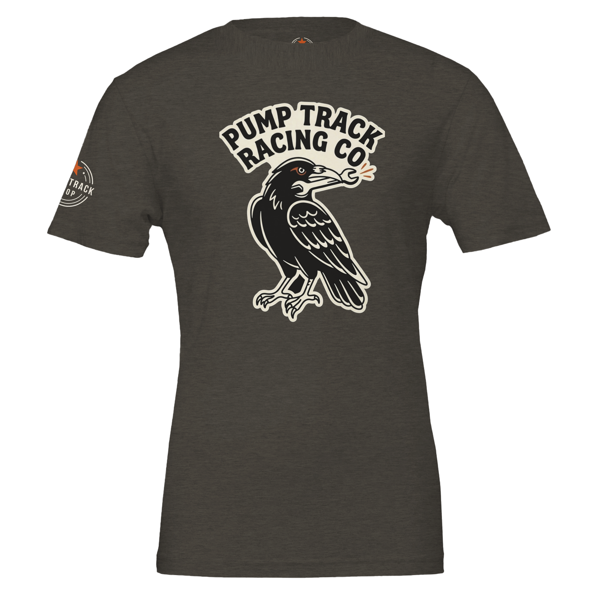 Pump Track Racing Co Raven MTB T-Shirt | Mountain Bike Graphic Tee - view 9