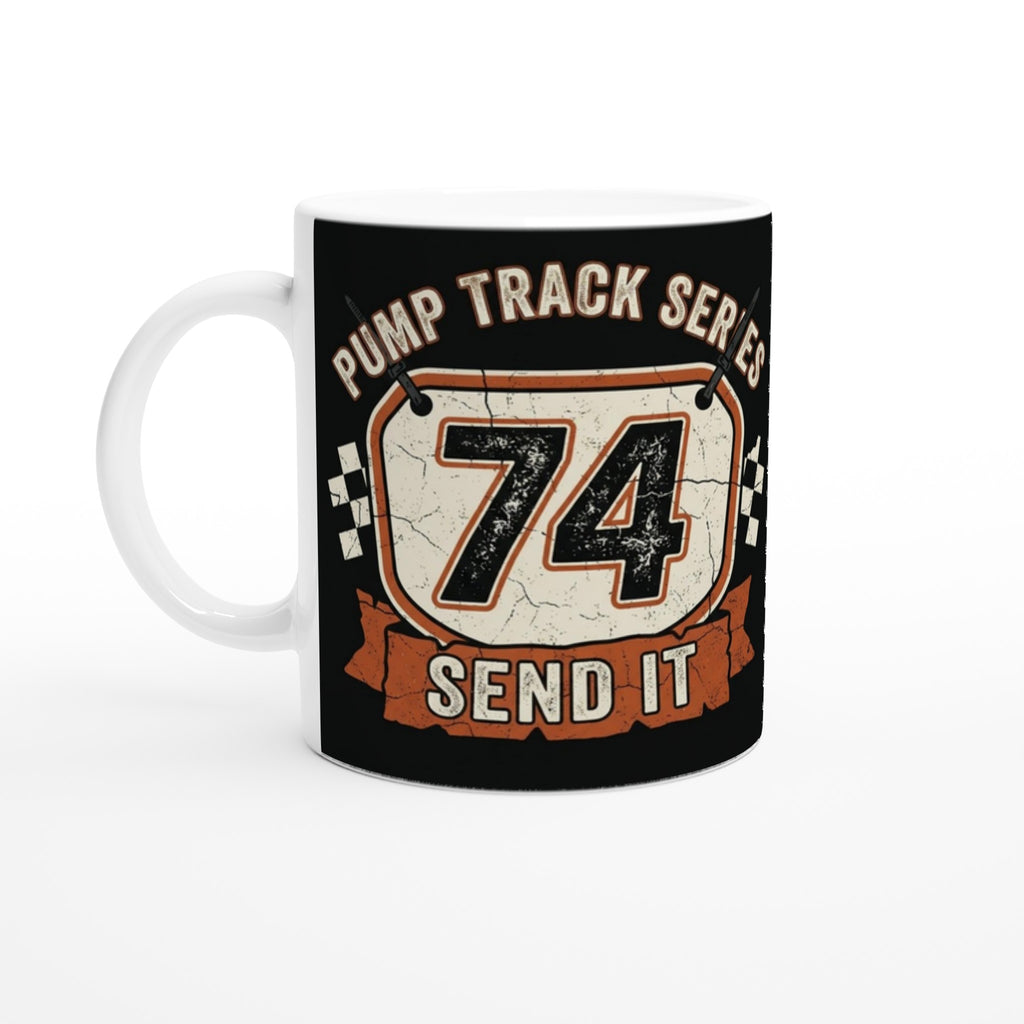 Pump Track Series 74 MTB Mug | Mountain Biker Coffee Mug