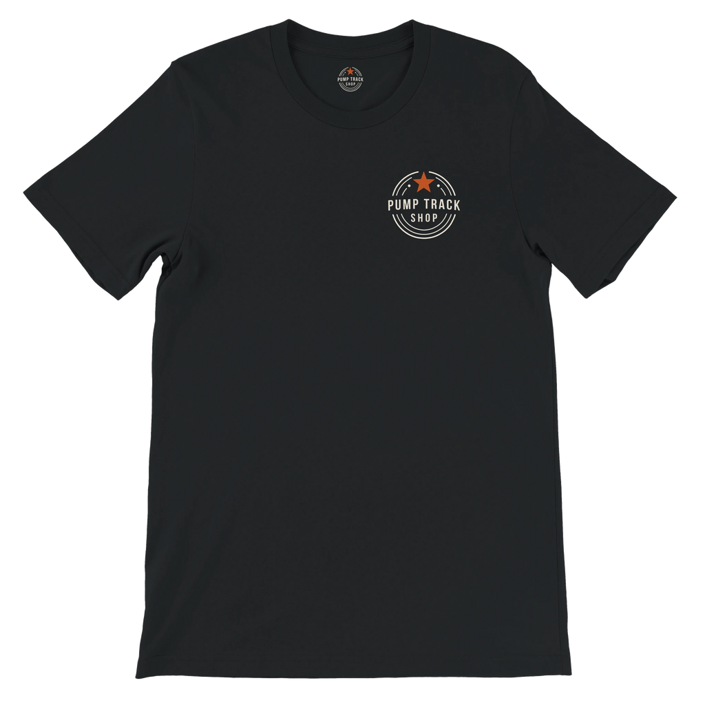 Pump Track Racing Co Phoenix MTB T-Shirt | Mountain Bike Graphic Tee - view 2