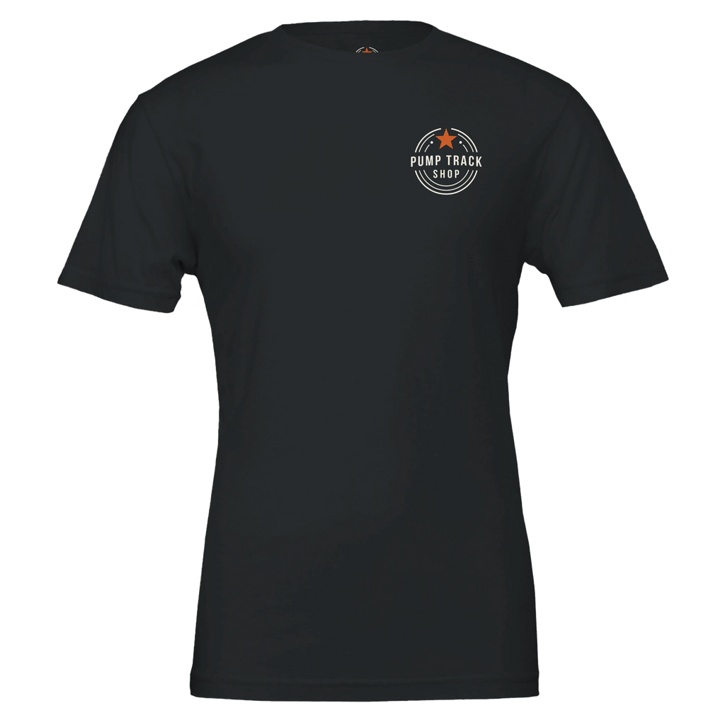 Coffee Then Trails MTB T-Shirt | Mountain Bike Graphic Tee - view 3