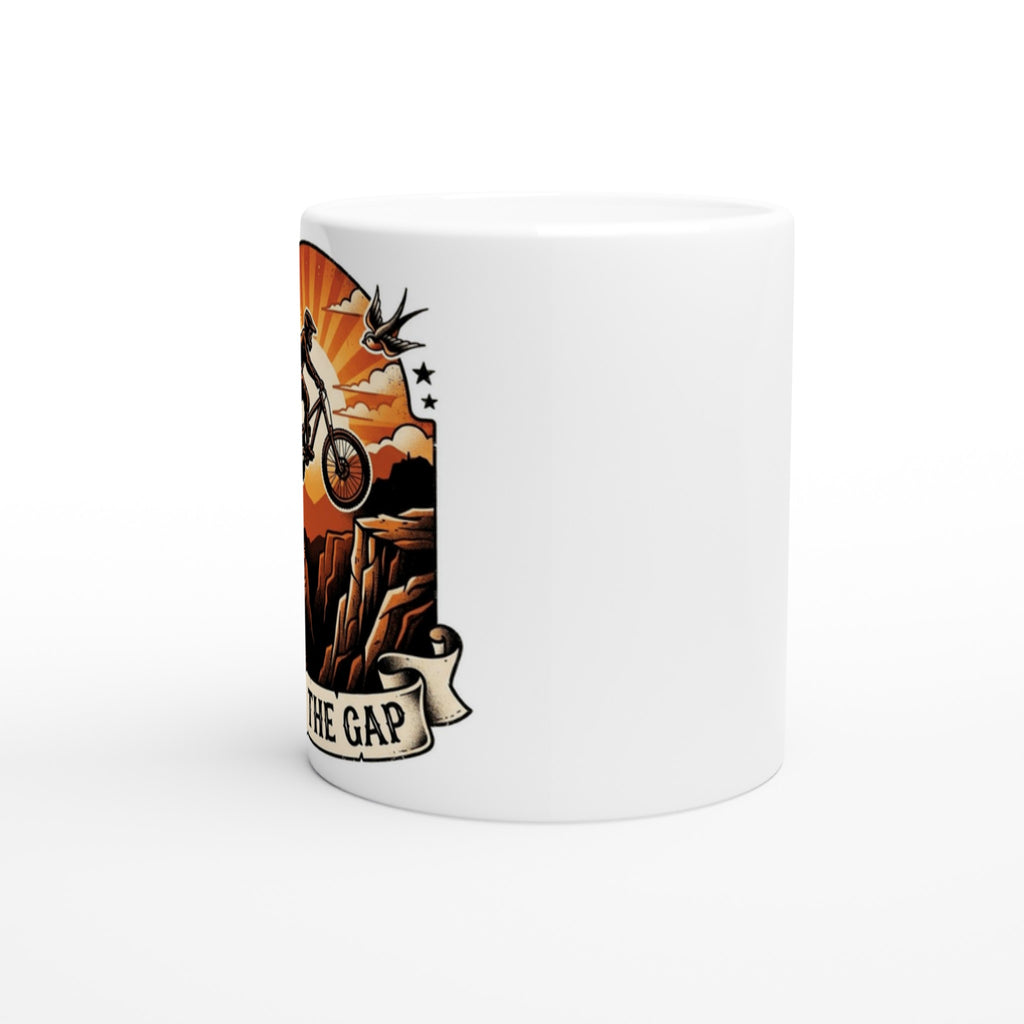 Send The Gap MTB Mug | Mountain Biker Coffee Mug - view 2
