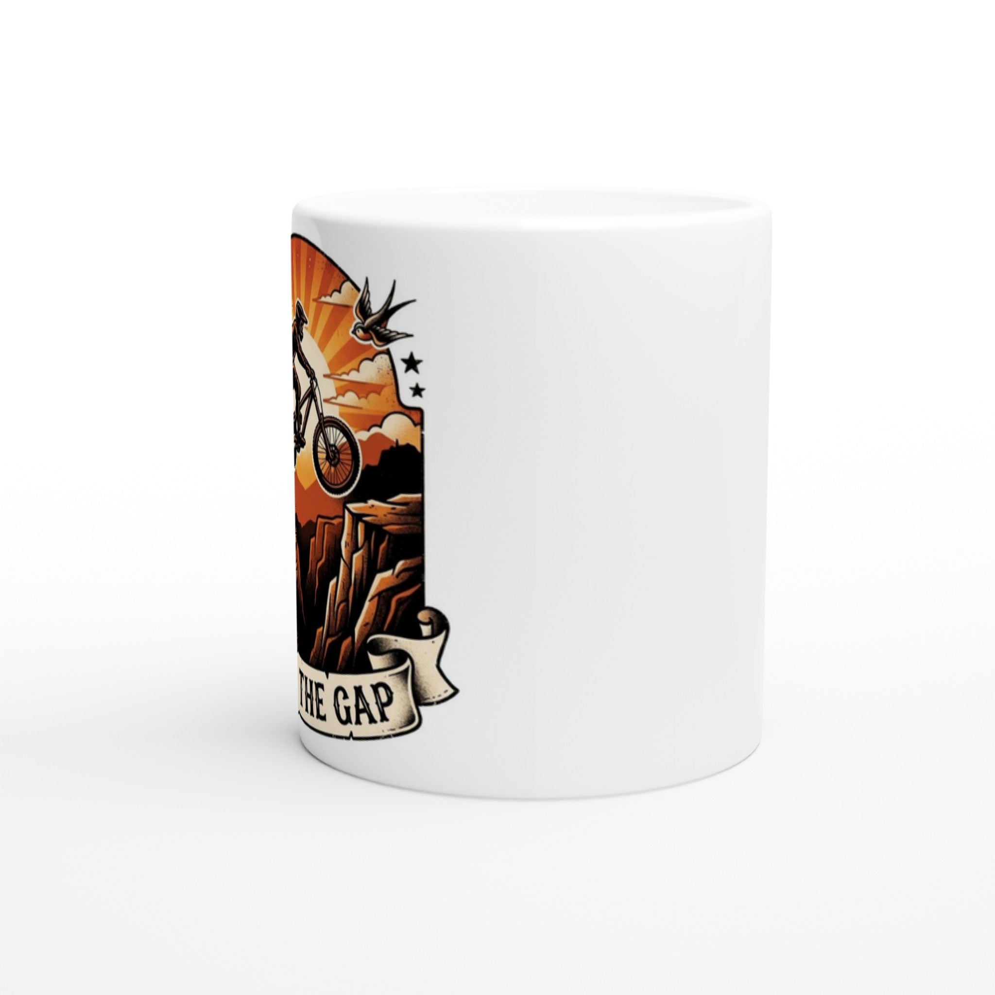 Send The Gap MTB Mug | Mountain Biker Coffee Mug - view 2