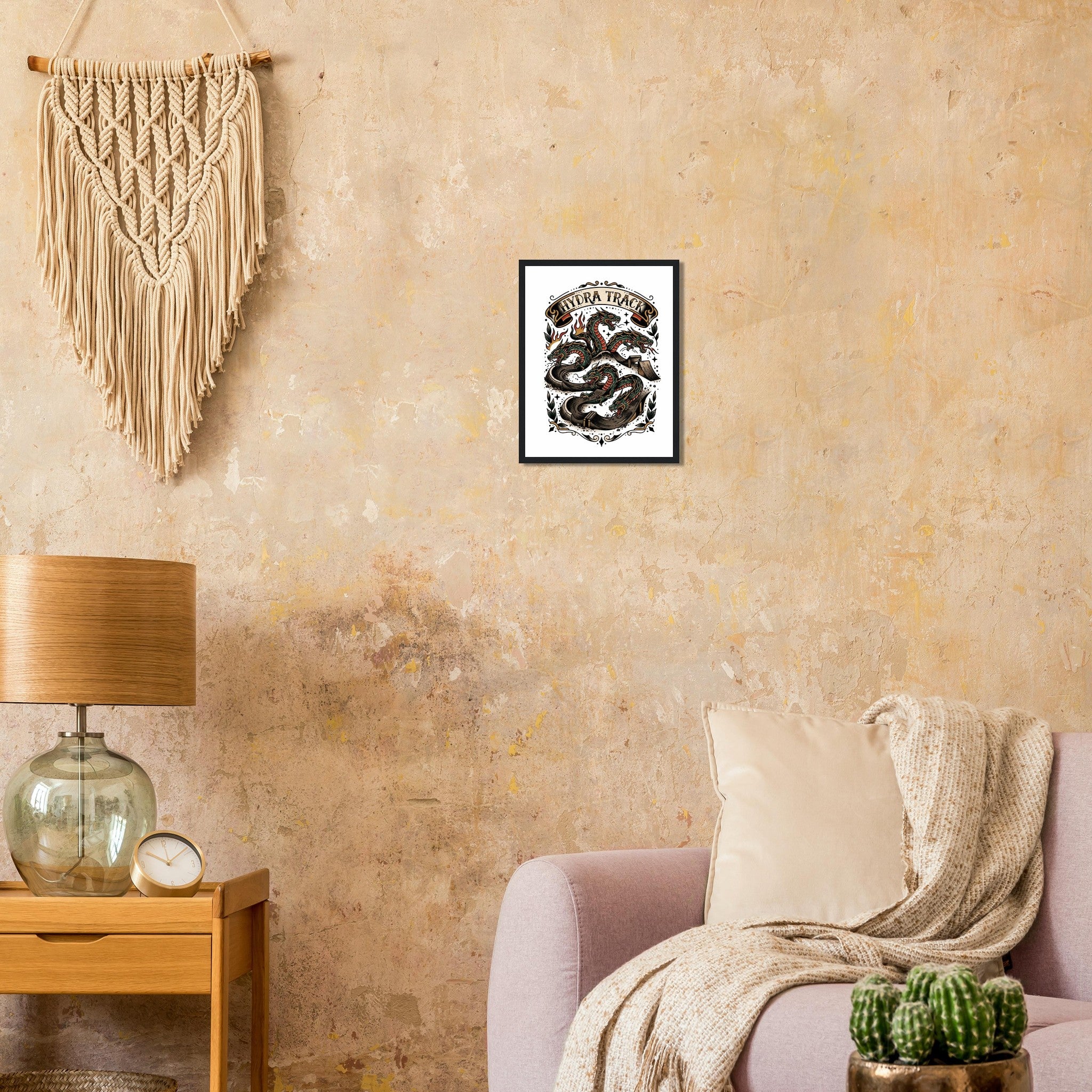 Hydra Track Framed Print | Mountain Bike Wall Art - view 8