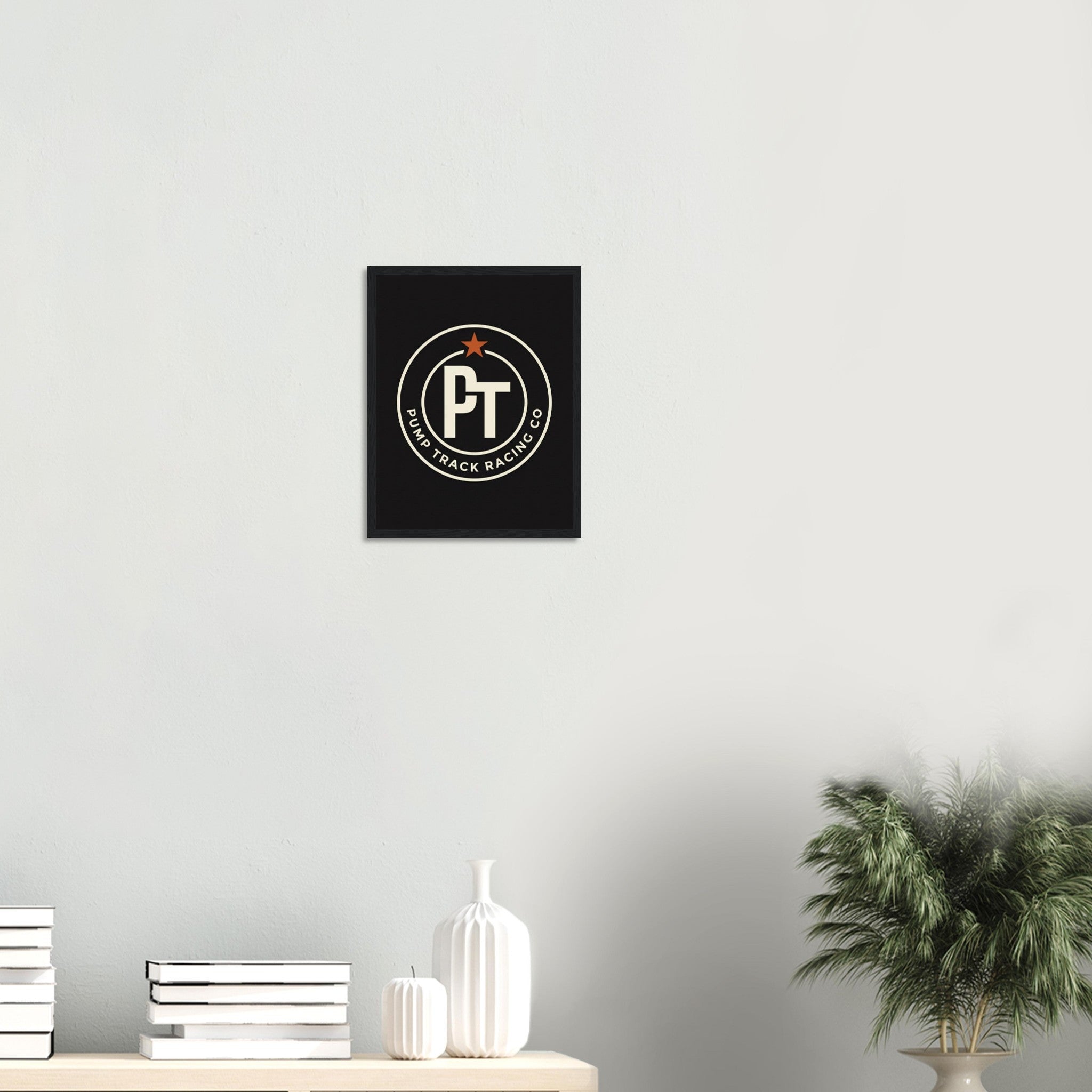 Pump Track Racing Co Star Framed Print | Mountain Bike Wall Art - view 6