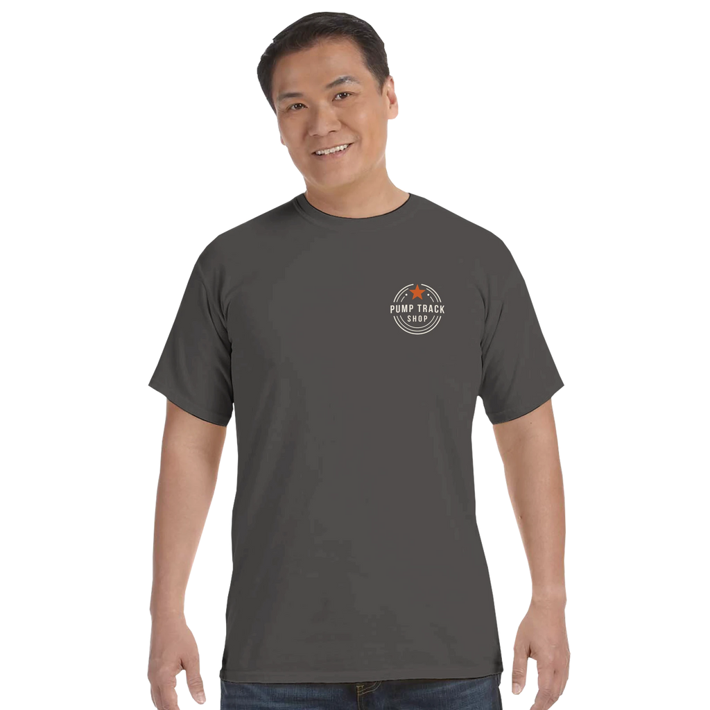All Mountain King Racing Tee | Pump Track Racing Co Back-Print T-Shirt - view 4