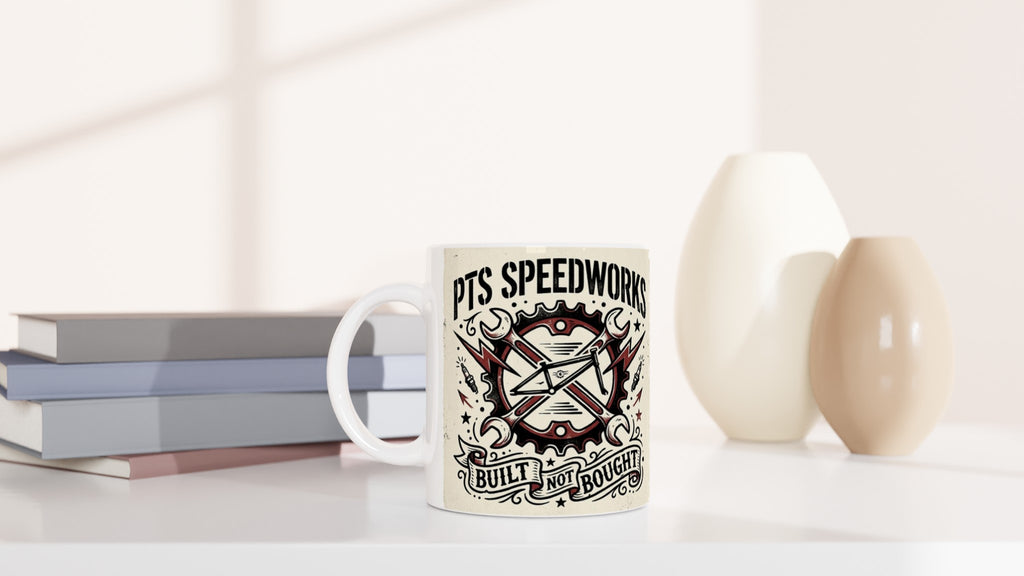 PTS Speedworks MTB Mug | Mountain Biker Coffee Mug - view 6