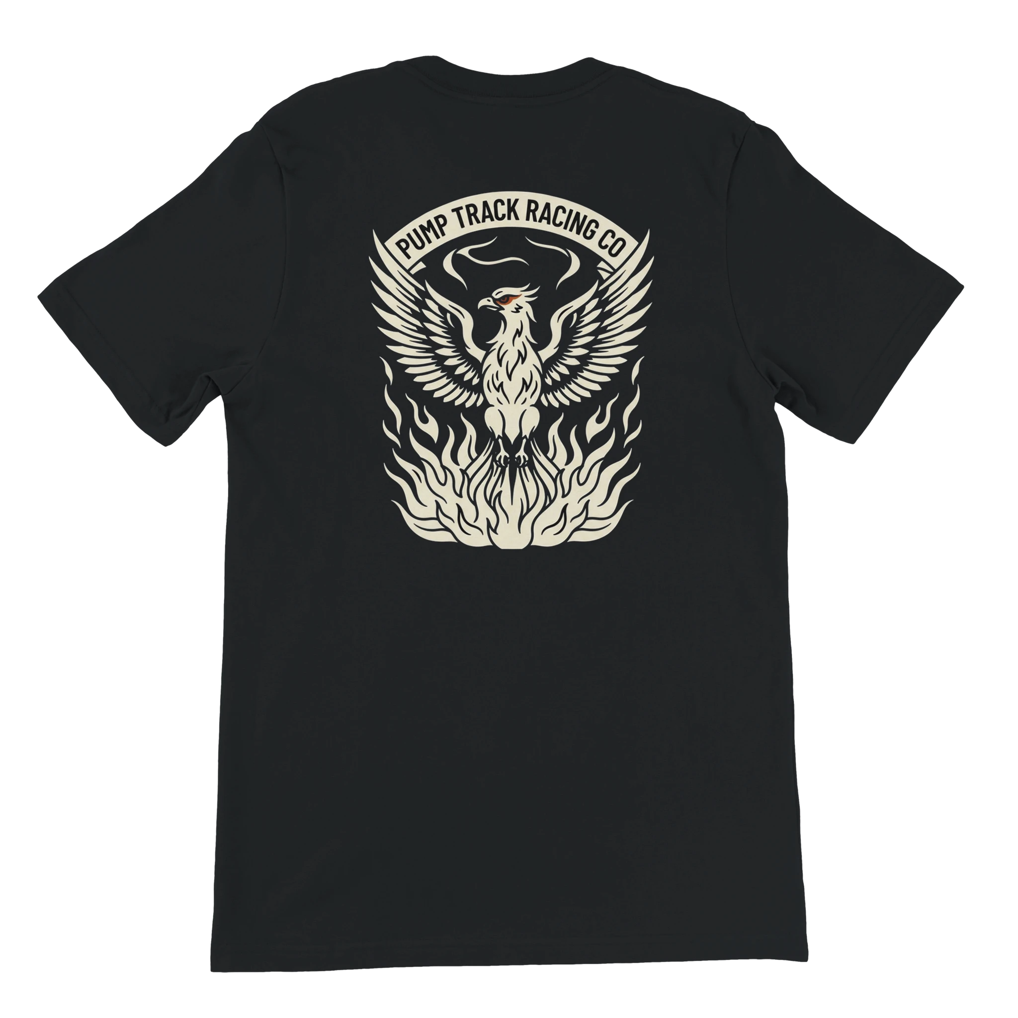 Pump Track Racing Co Phoenix MTB T-Shirt | Mountain Bike Graphic Tee - view 4
