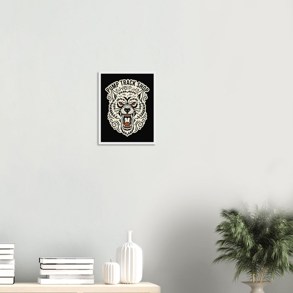Pump Track Shop Framed Print | Mountain Bike Wall Art - view 10