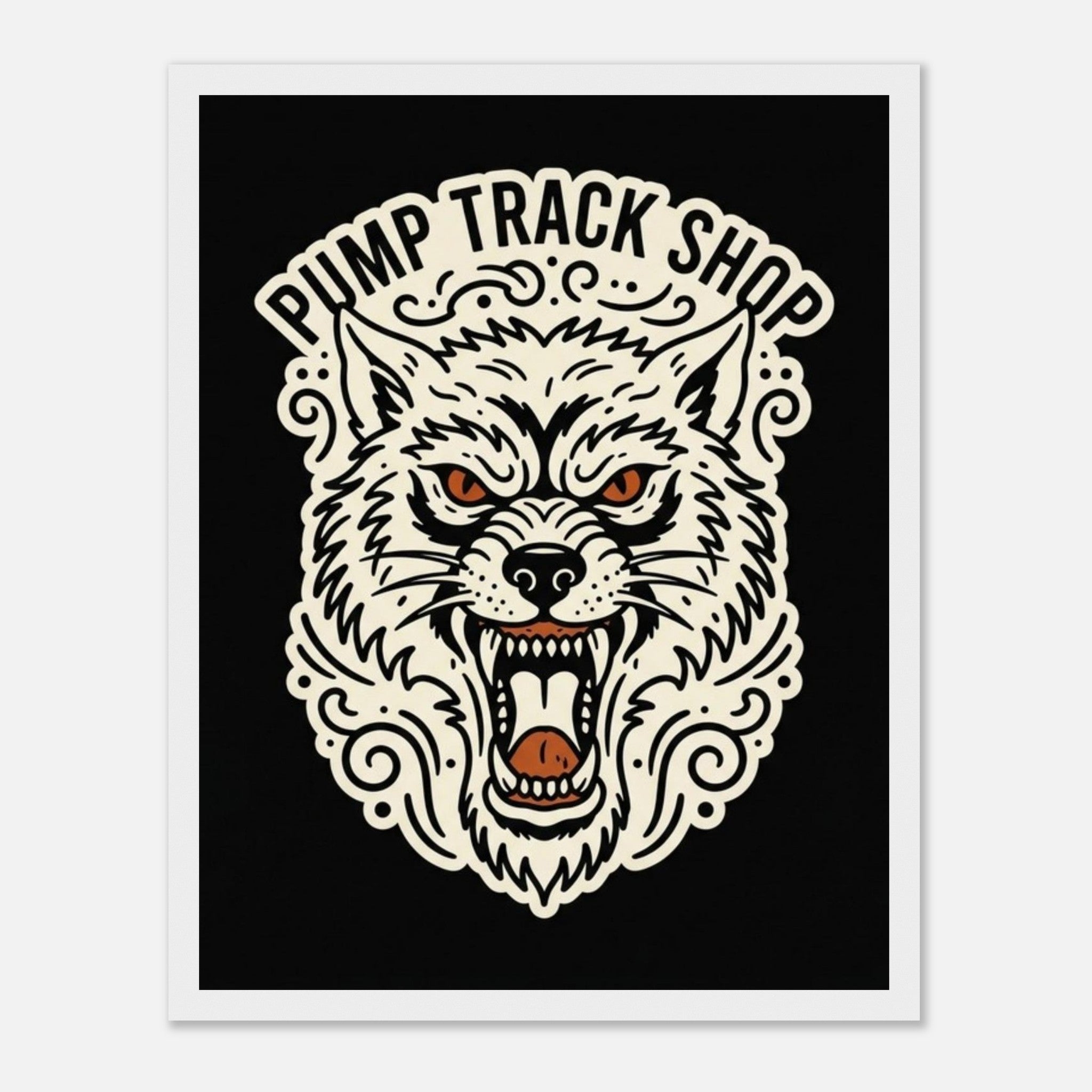 Pump Track Shop Framed Print | Mountain Bike Wall Art - view 4