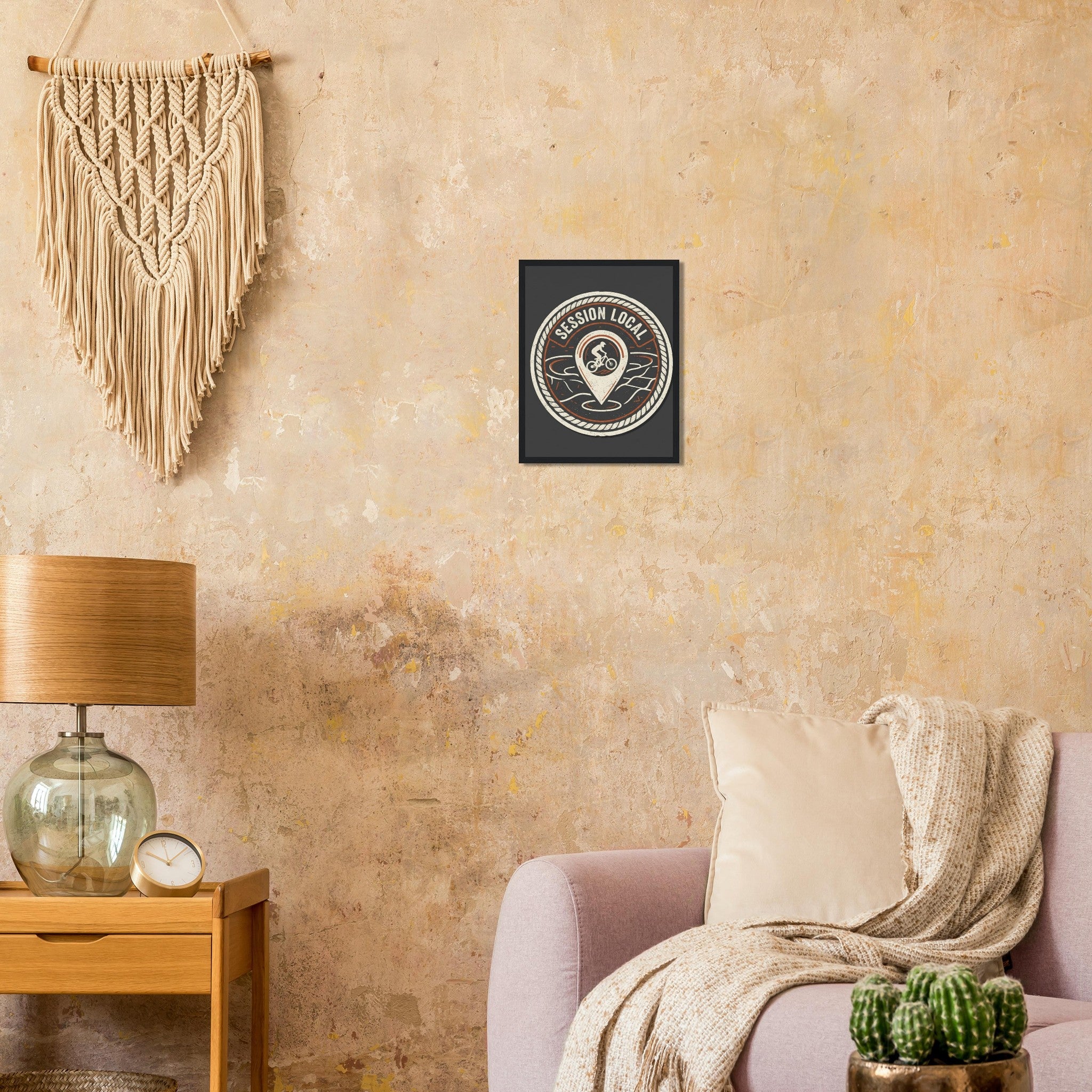 Session Local Framed Print | Mountain Bike Wall Art - view 8