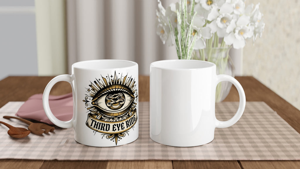 Third Eye Ride MTB Mug | Mountain Biker Coffee Mug - view 5