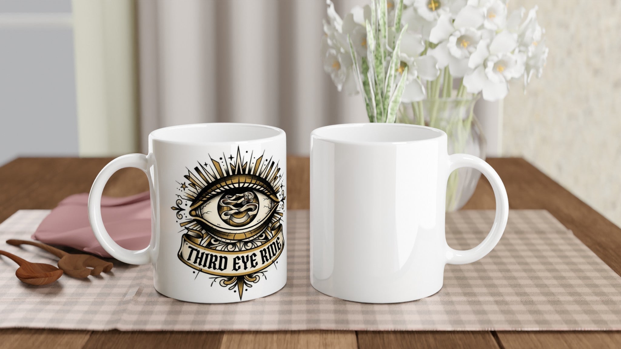Third Eye Ride MTB Mug | Mountain Biker Coffee Mug - view 5