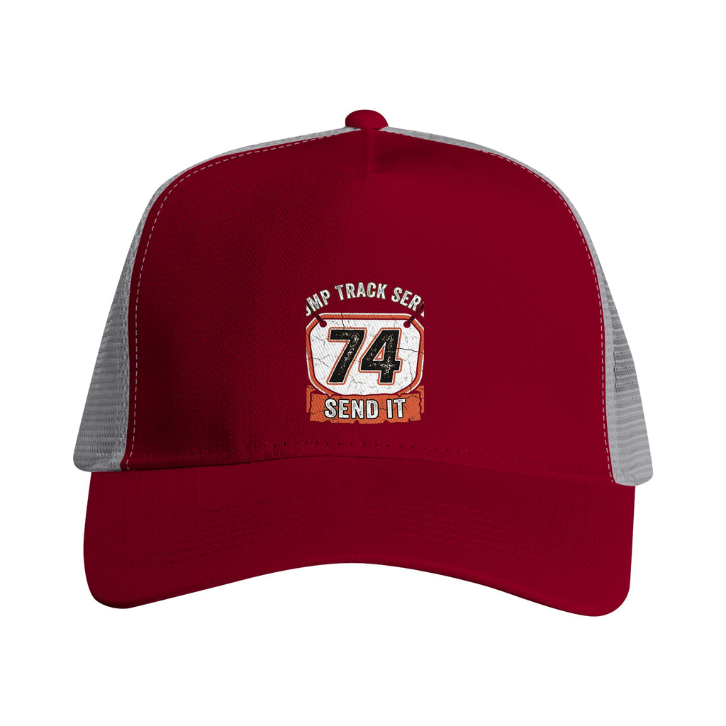 Pump Track Series 74 Trucker Cap | MTB Snapback Hat - view 4
