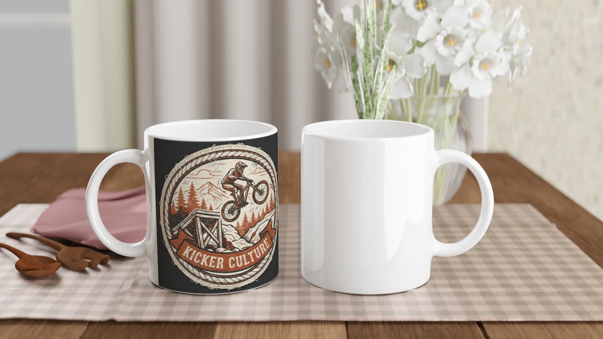 Kicker Culture MTB Mug | Mountain Biker Coffee Mug - view 5