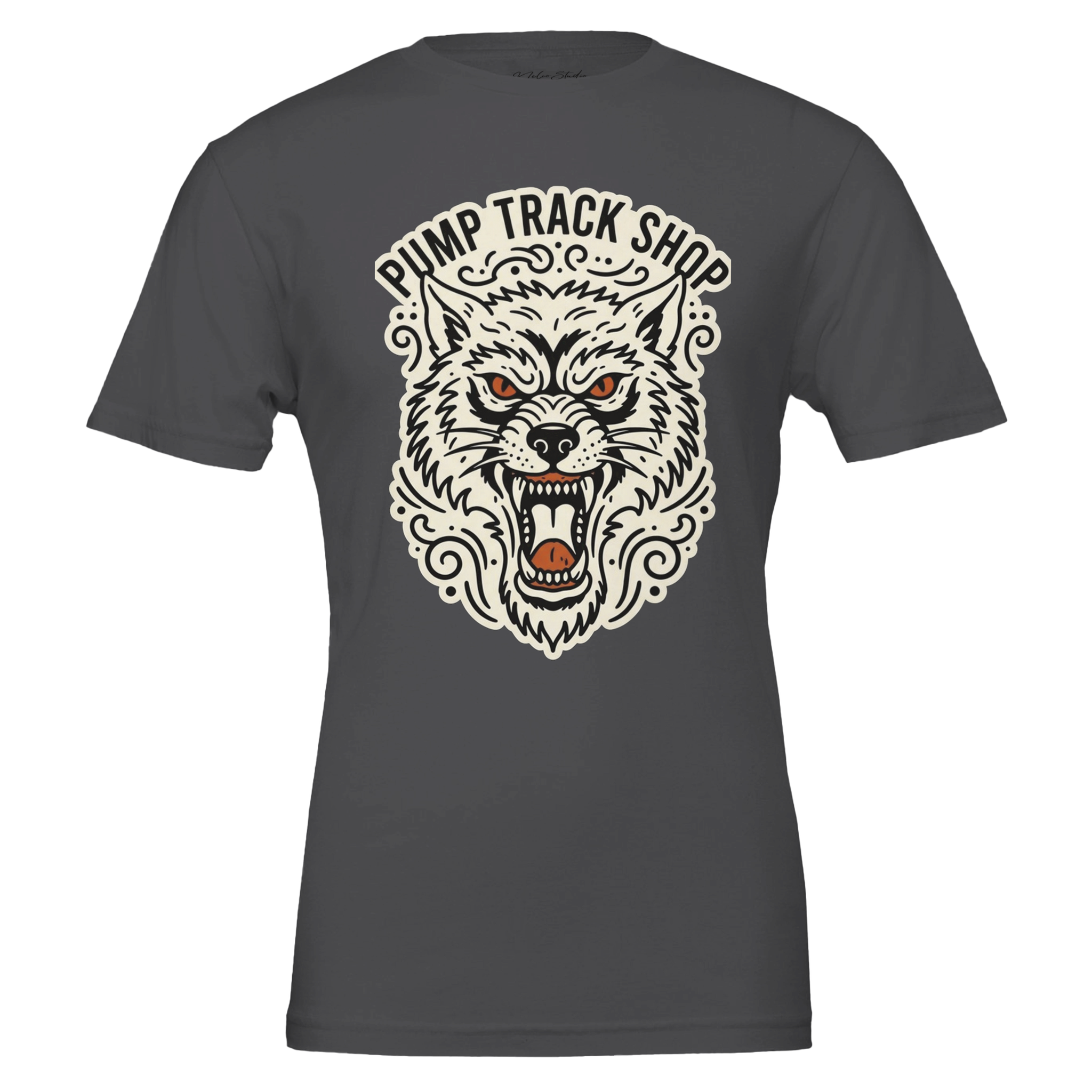 Pump Track Shop Fierce MTB T-Shirt | Mountain Bike Graphic Tee - view 3