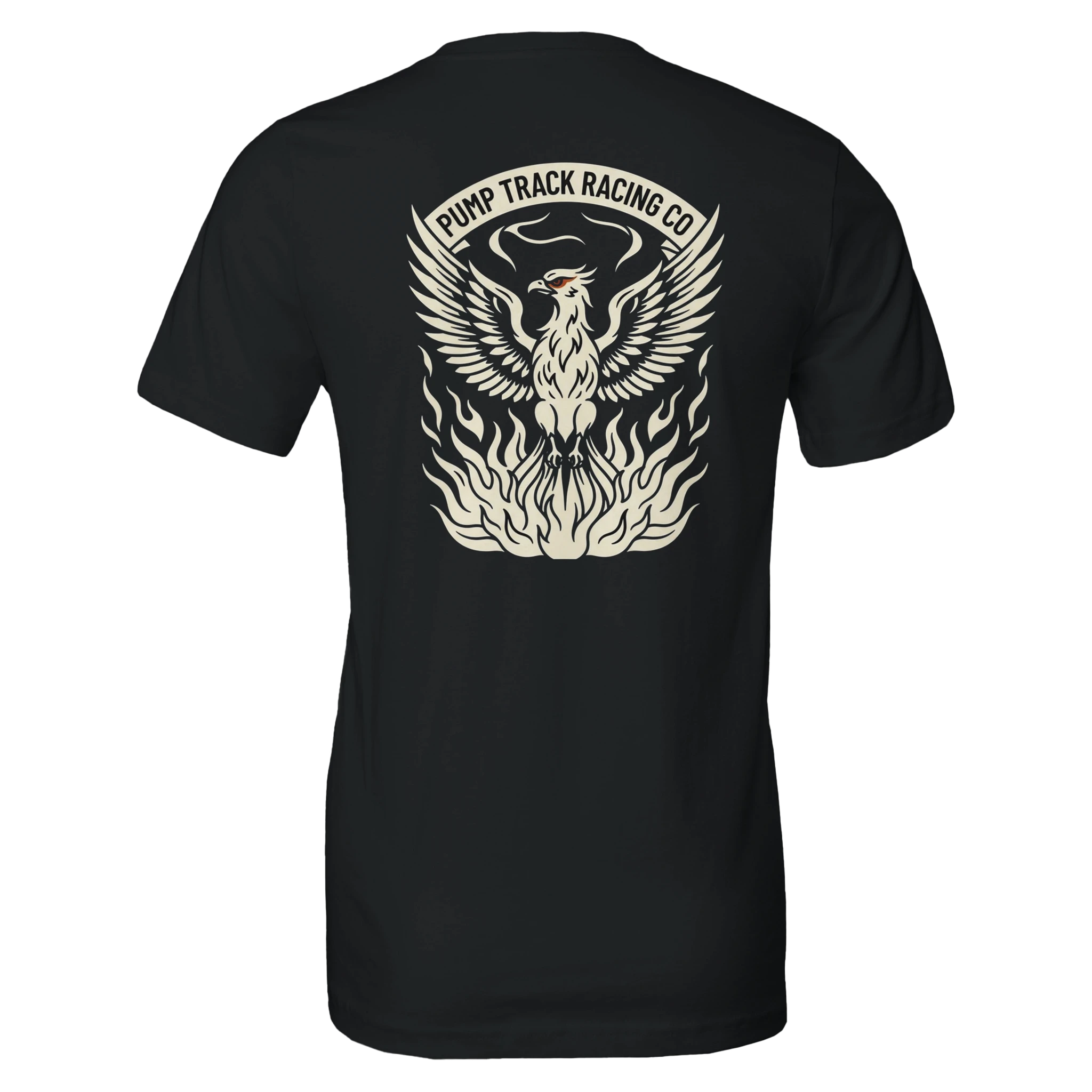 Pump Track Racing Co Phoenix MTB T-Shirt | Mountain Bike Graphic Tee