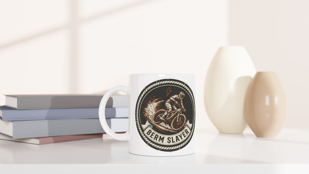 Berm Slayer MTB Mug | Mountain Biker Coffee Mug - view 6