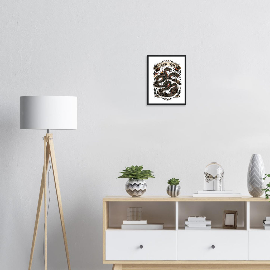 Hydra Track Framed Print | Mountain Bike Wall Art - view 7