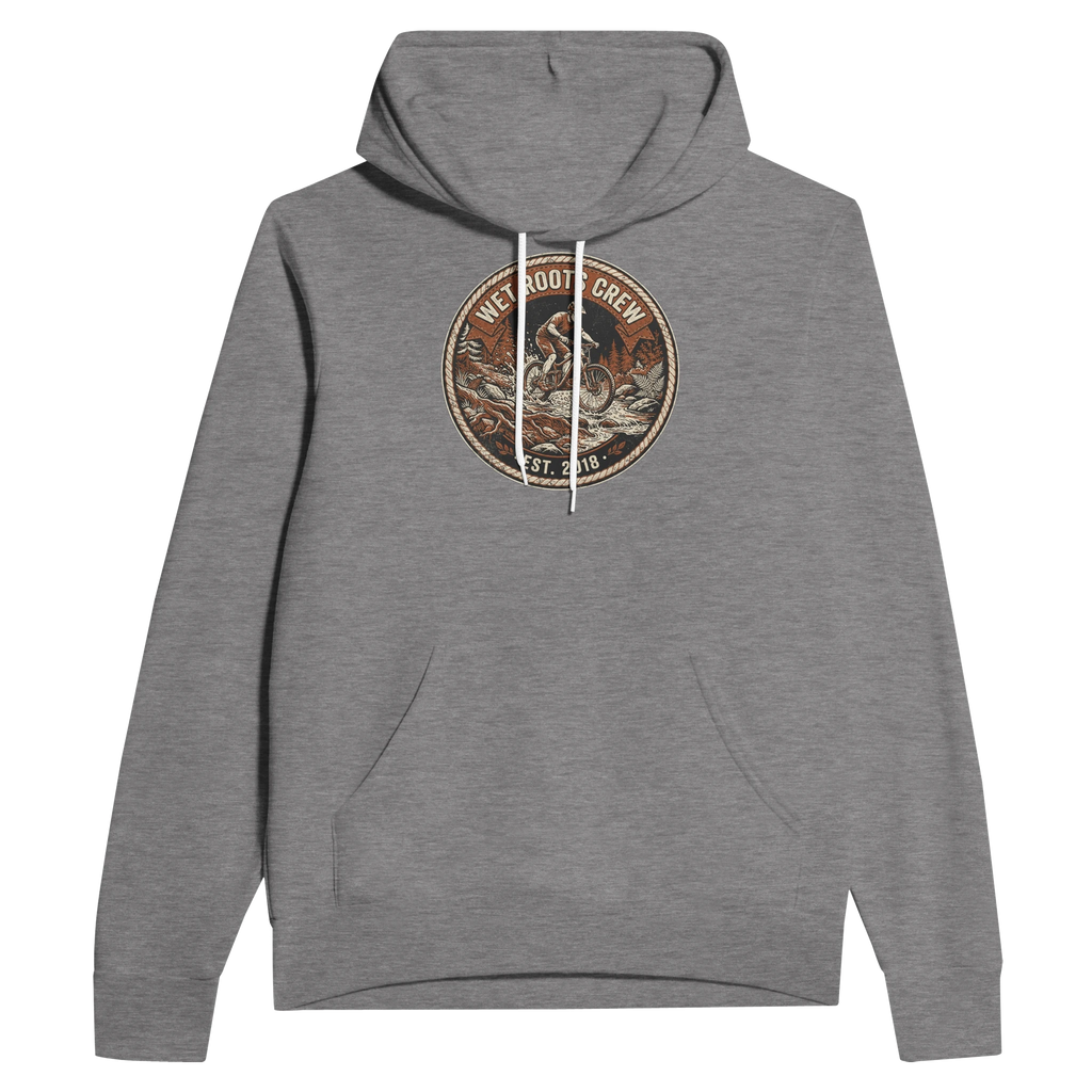 Wet Roots Crew Muddy MTB Hoodie | Mountain Bike & Pump Track Hoodie