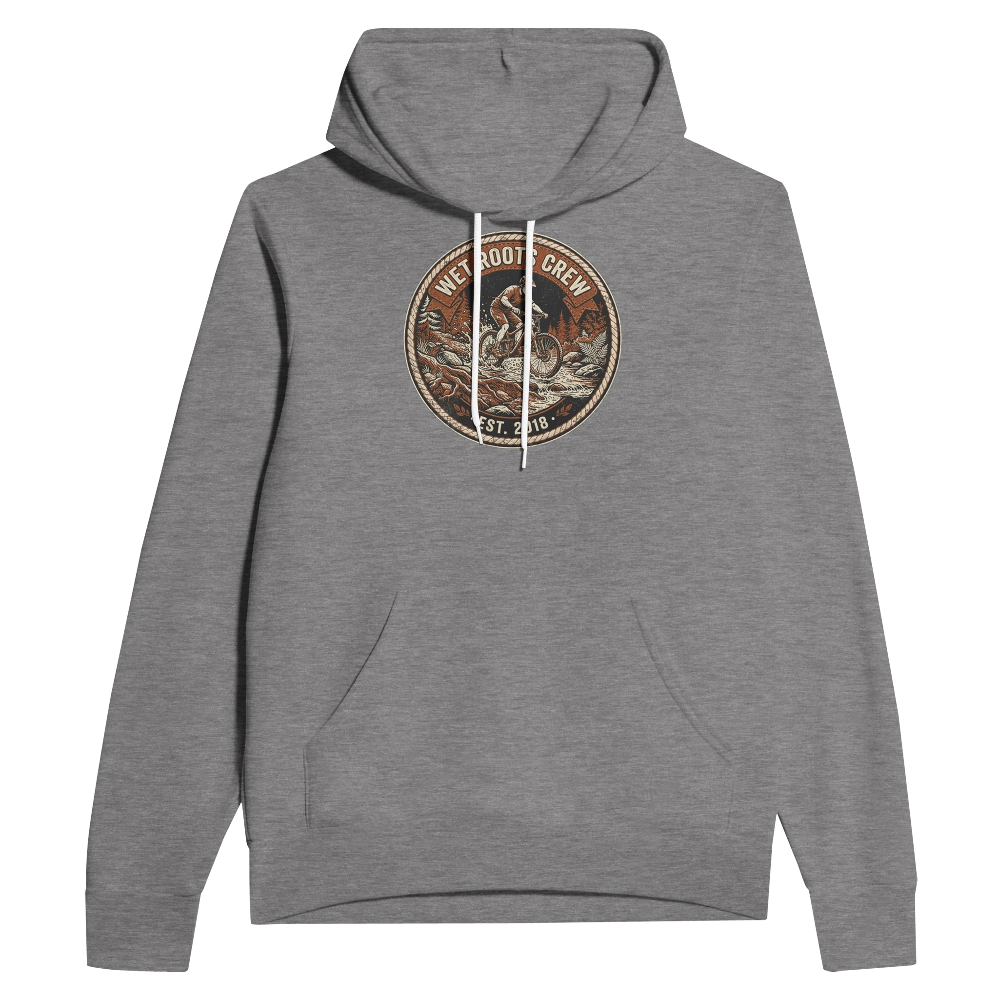 Wet Roots Crew Muddy MTB Hoodie | Mountain Bike & Pump Track Hoodie